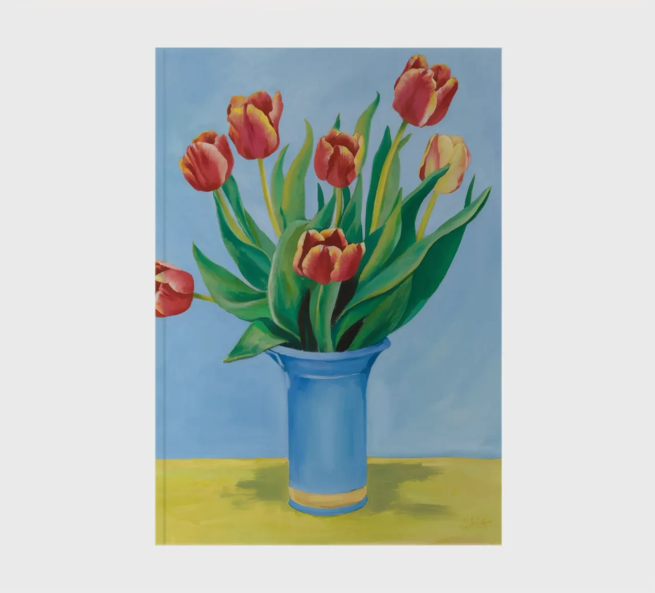 Ruby Tulip Azure notebook by Infinite Chroma