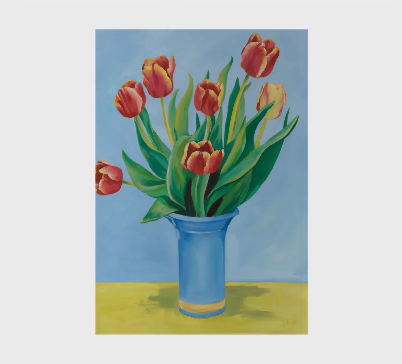 Ruby Tulip Azure notebook by Infinite Chroma