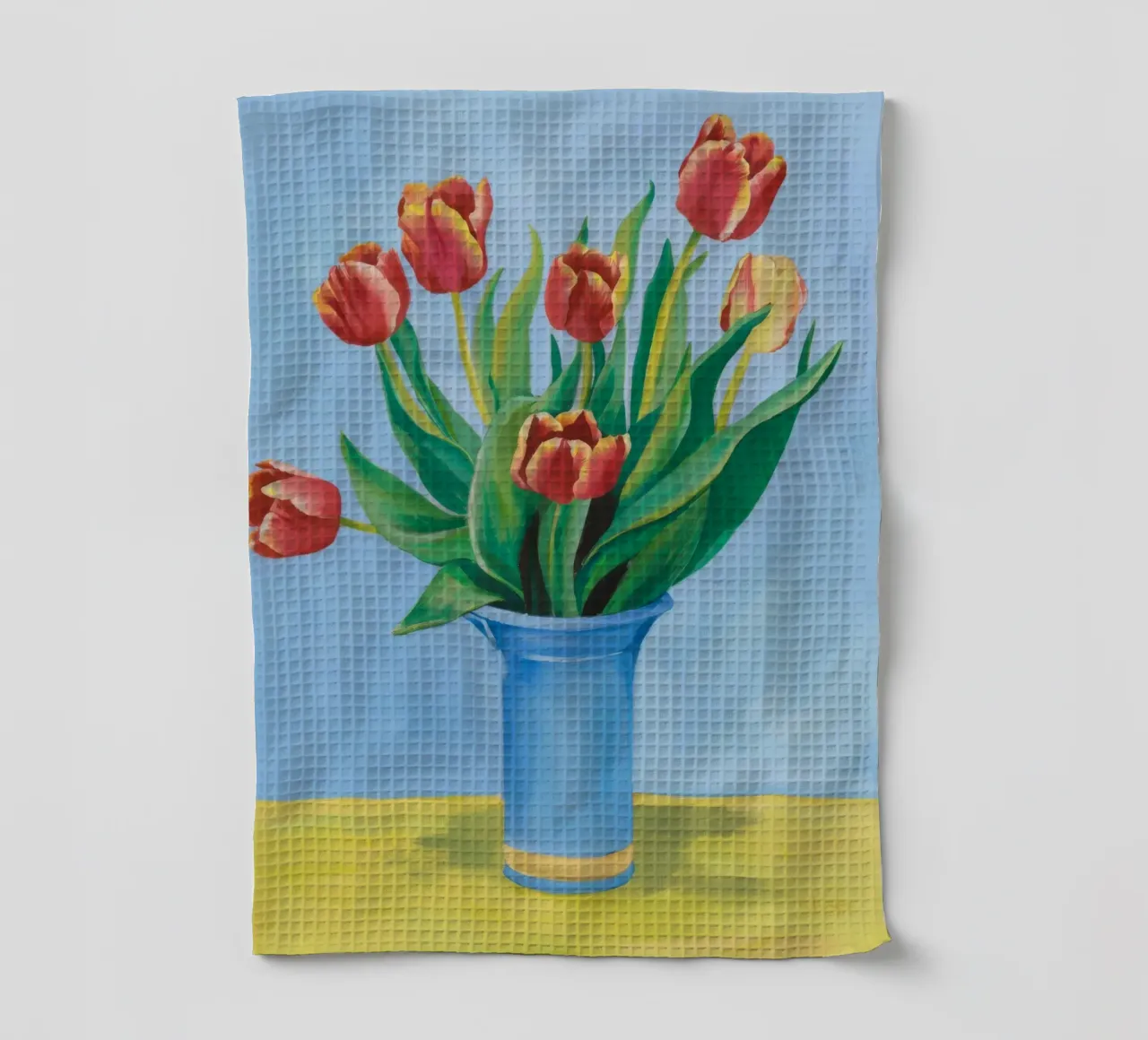 Ruby Tulip Azure torchon de Infinite Chroma