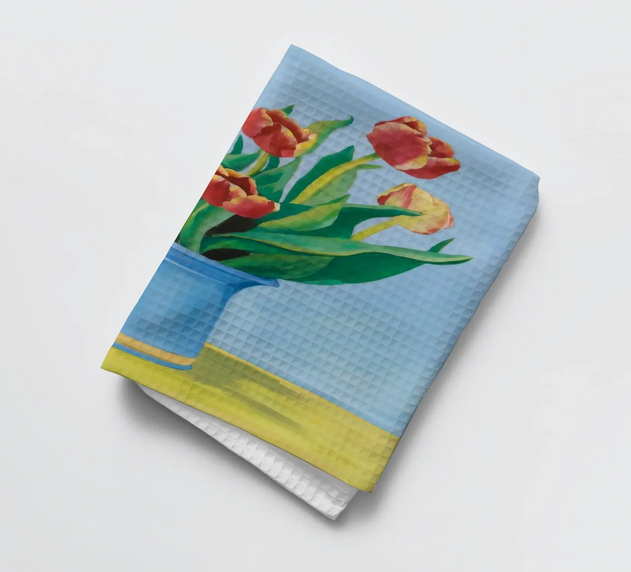 Ruby Tulip Azure torchon de Infinite Chroma