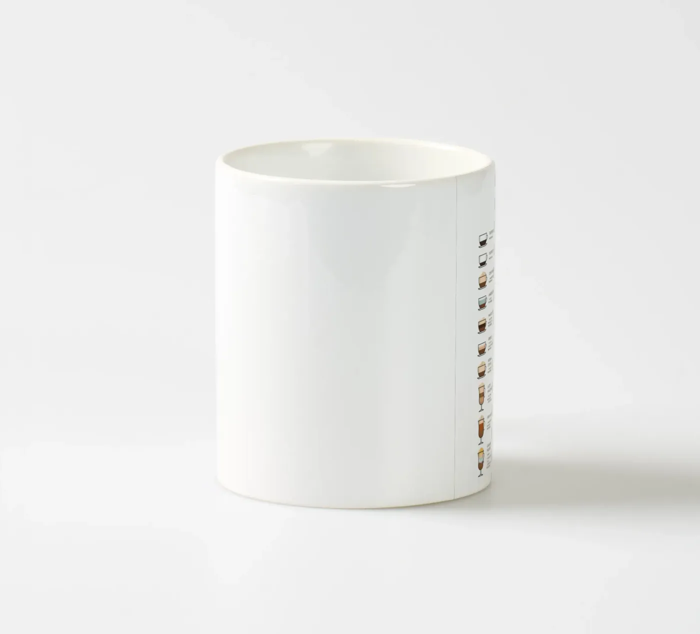 Coffee guide ceramic mug by IamHomeStudio