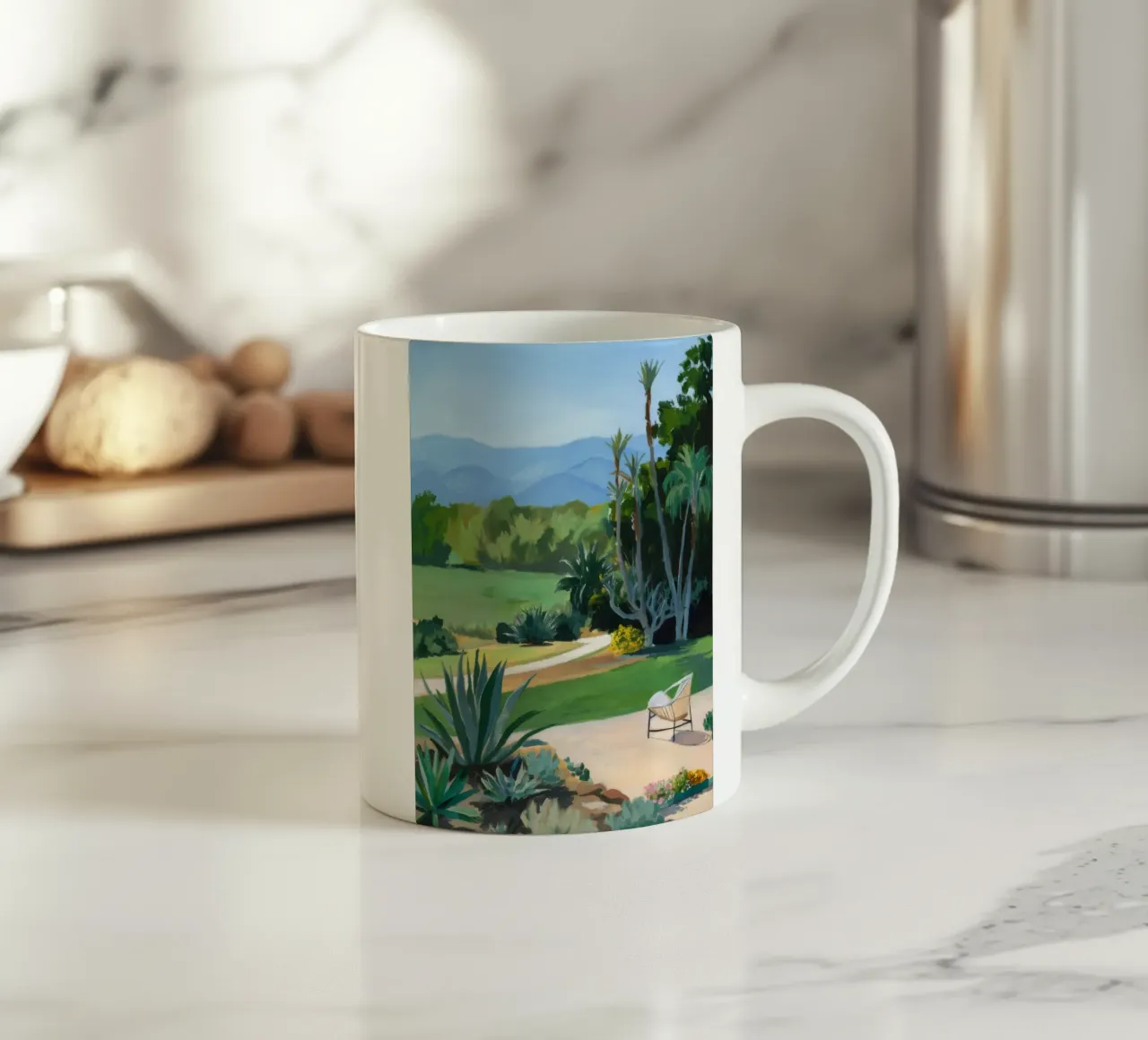 Palm Vista Repose tazza in ceramica da Infinite Chroma
