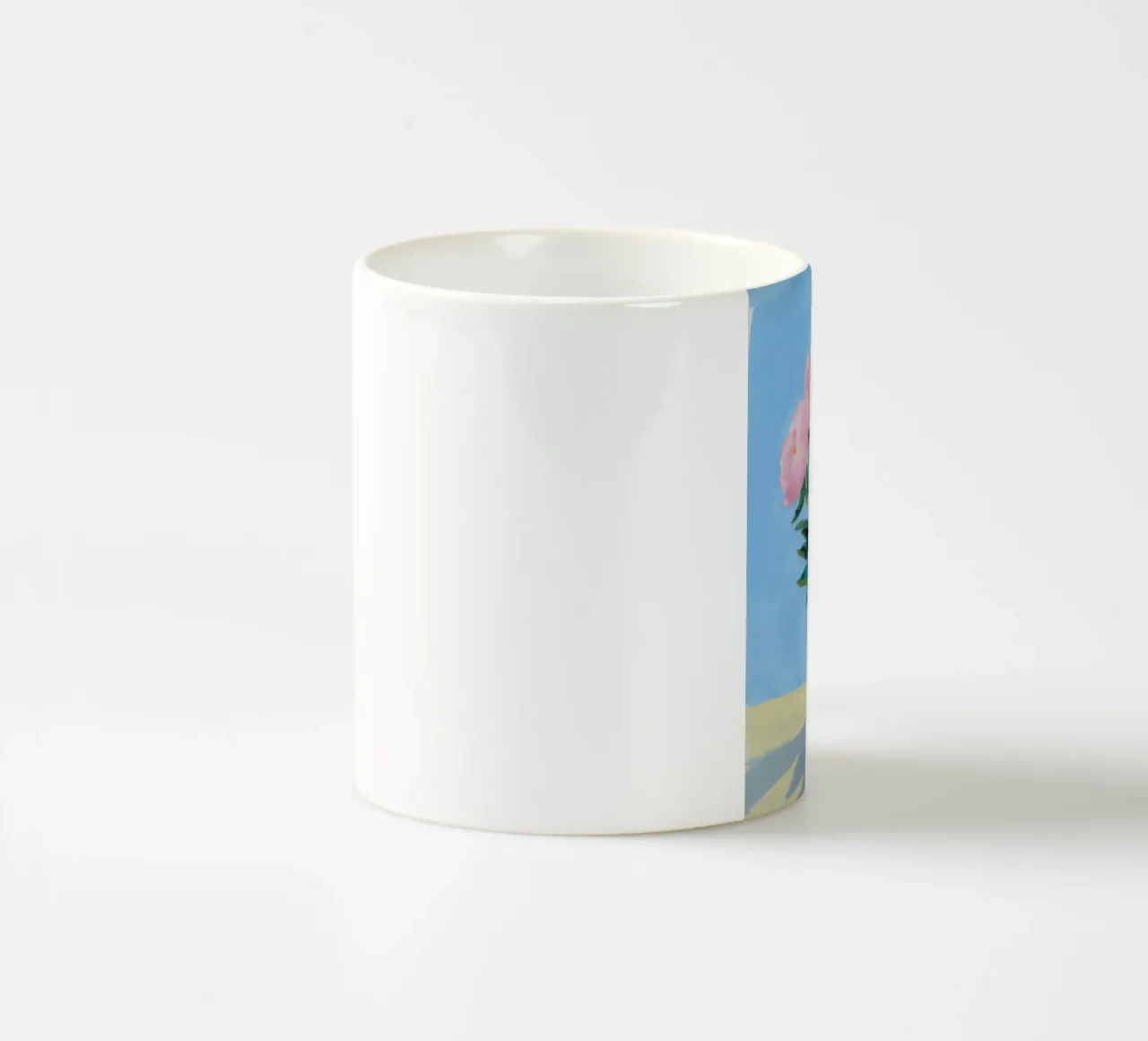 Peonia, raggio di sole tazza in ceramica da Infinite Chroma