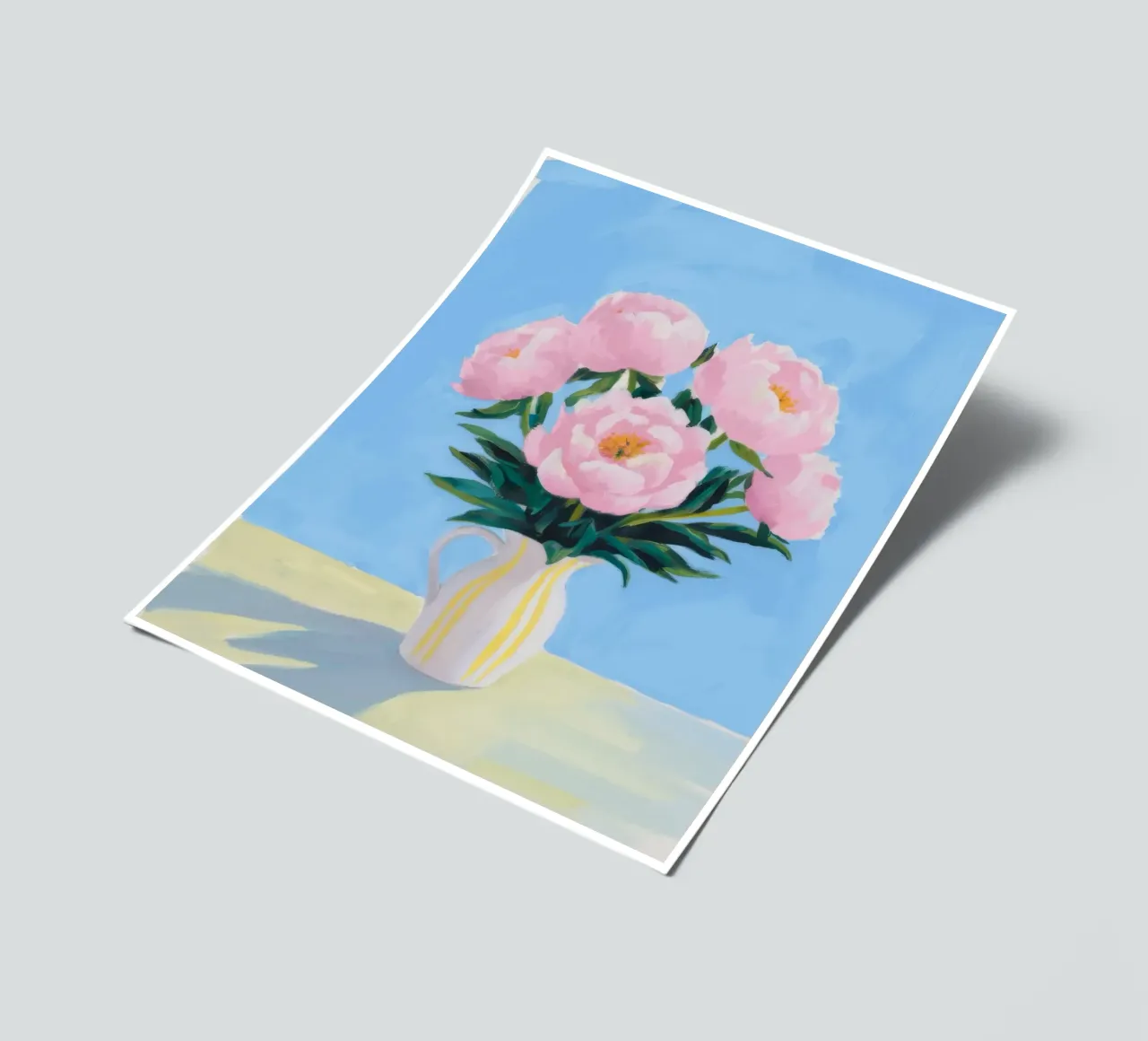 Peony Blush Sunbeam sticker sheet by Infinite Chroma