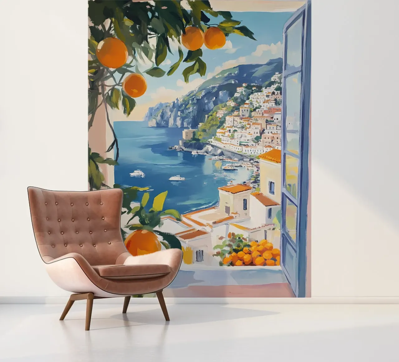 Open Venster fotobehang van IamHomeStudio