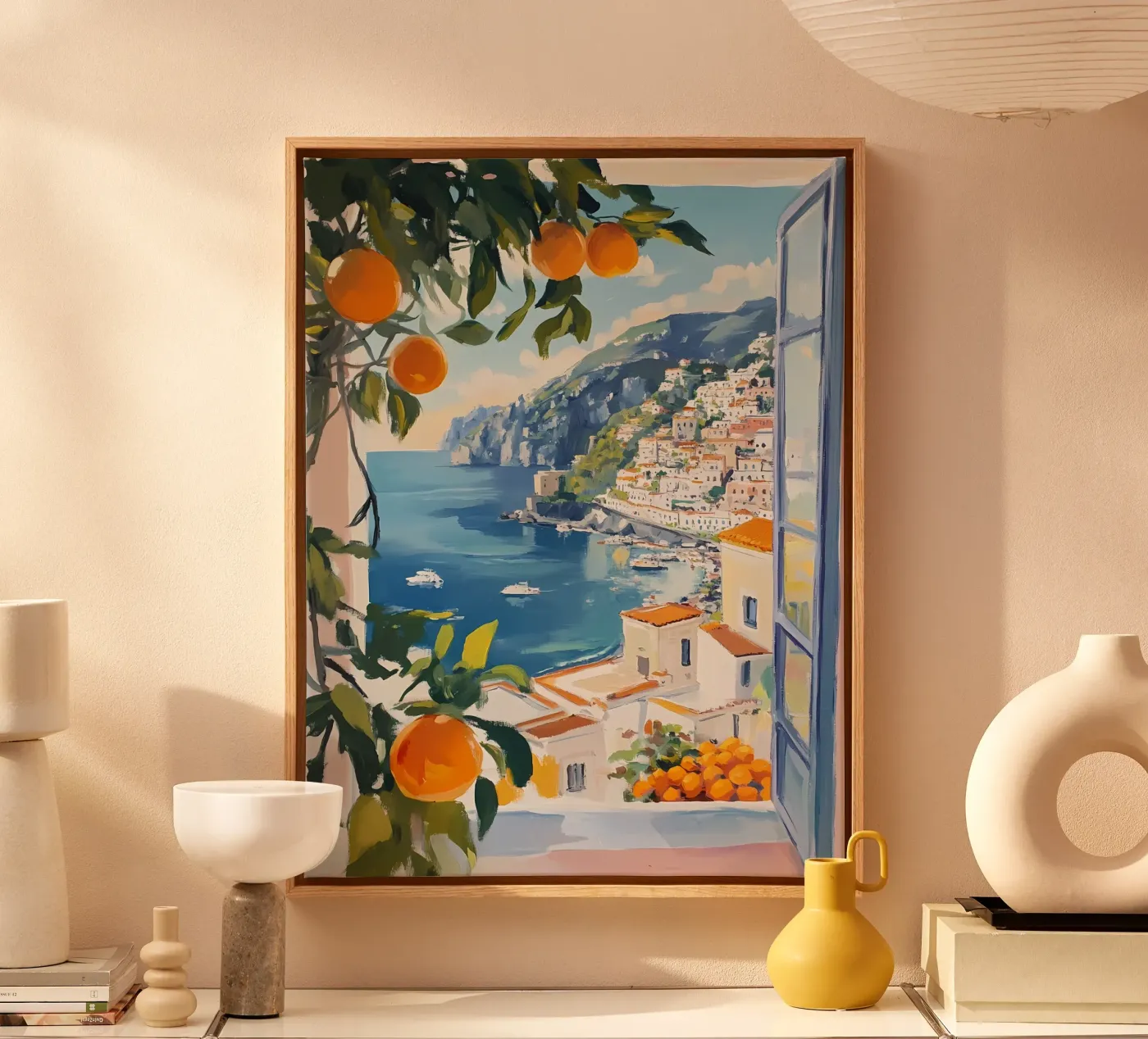 Open Window canvas by IamHomeStudio