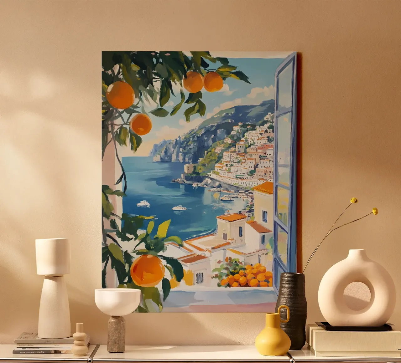 Open Window canvas by IamHomeStudio
