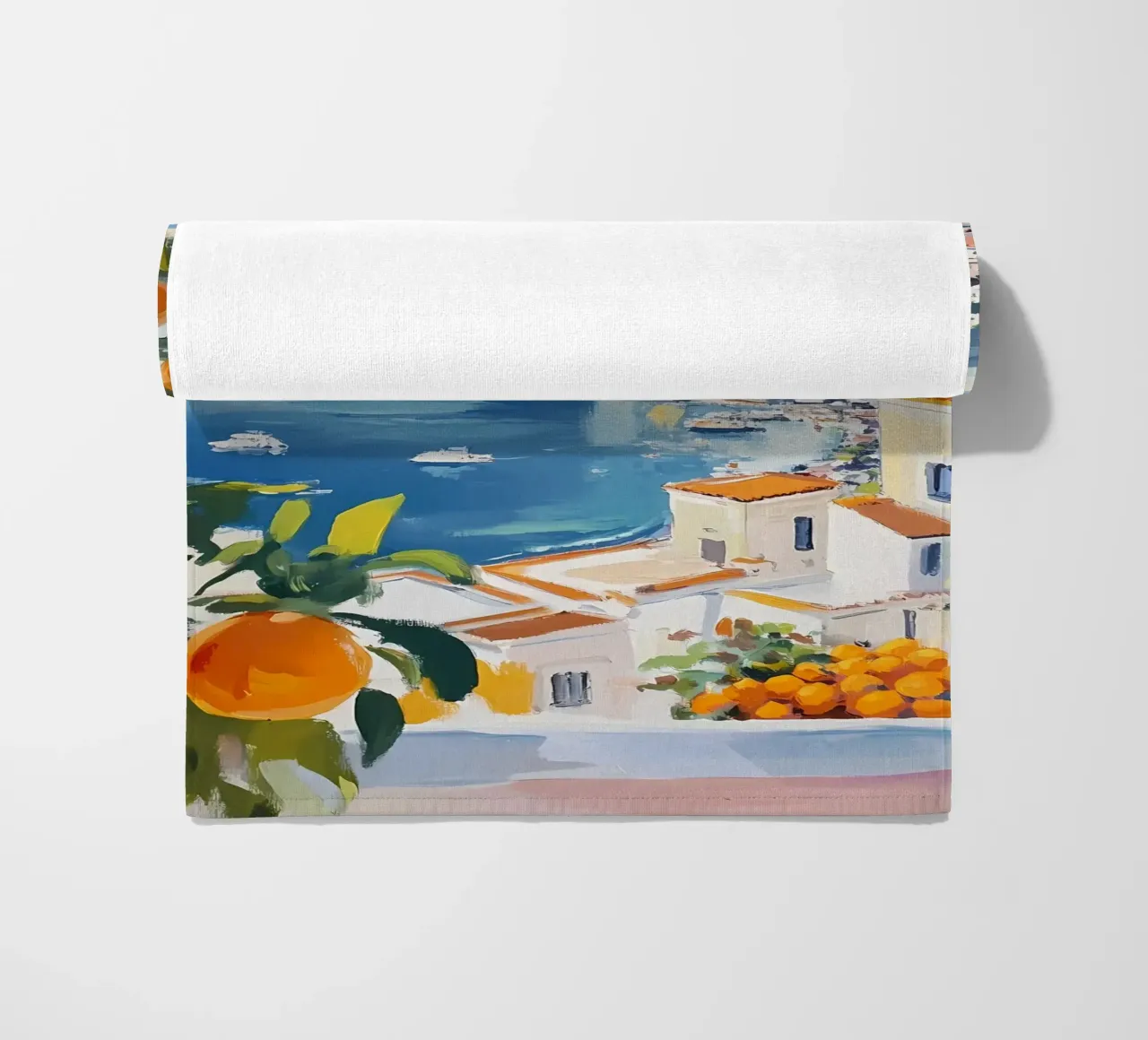 Finestra aperta telo mare da IamHomeStudio