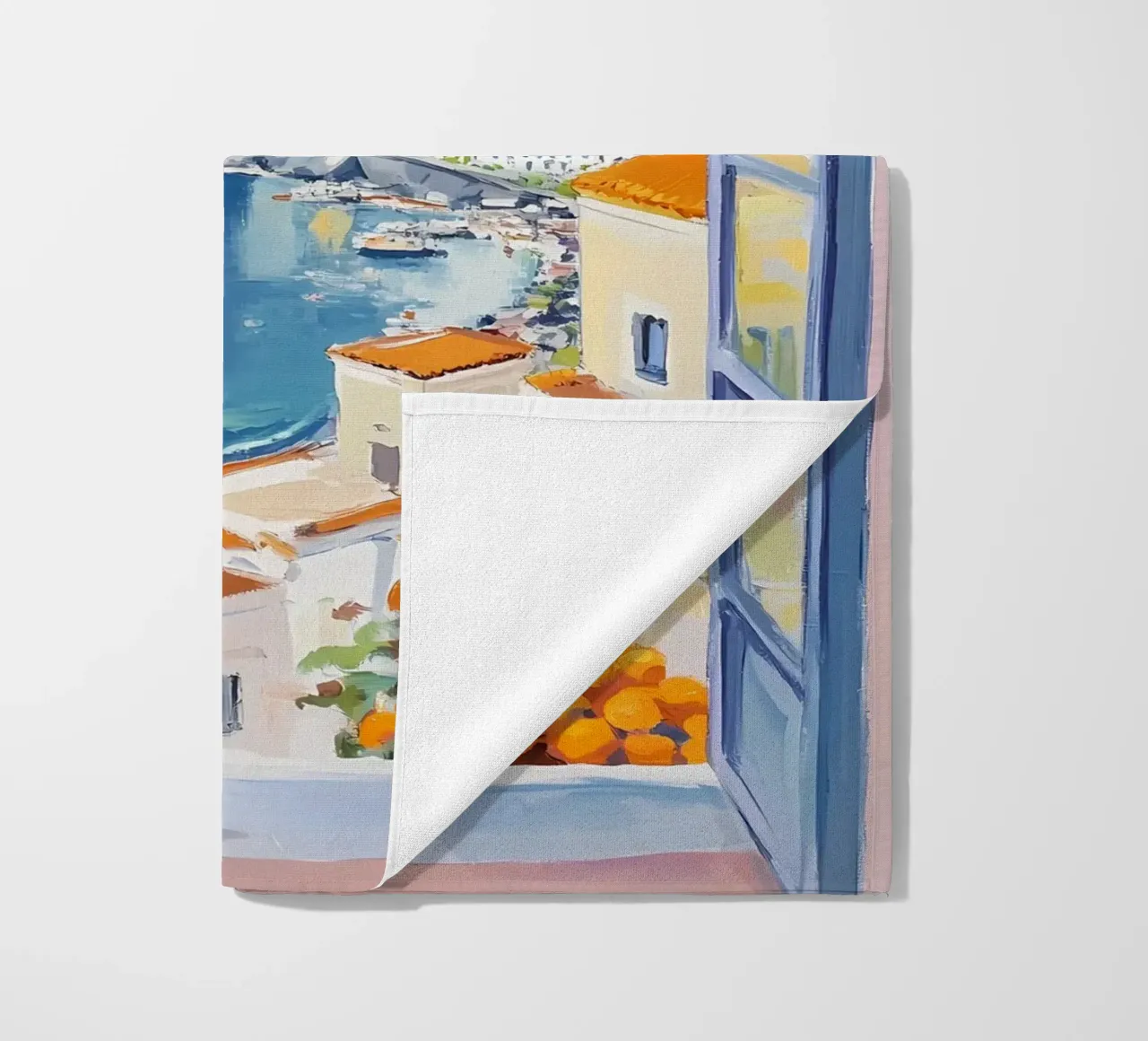 Open Window beach towel by IamHomeStudio