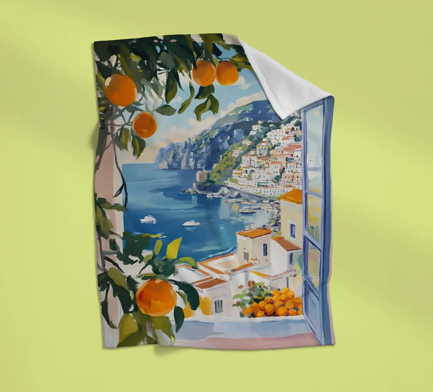 Open Window plaid polaire de IamHomeStudio