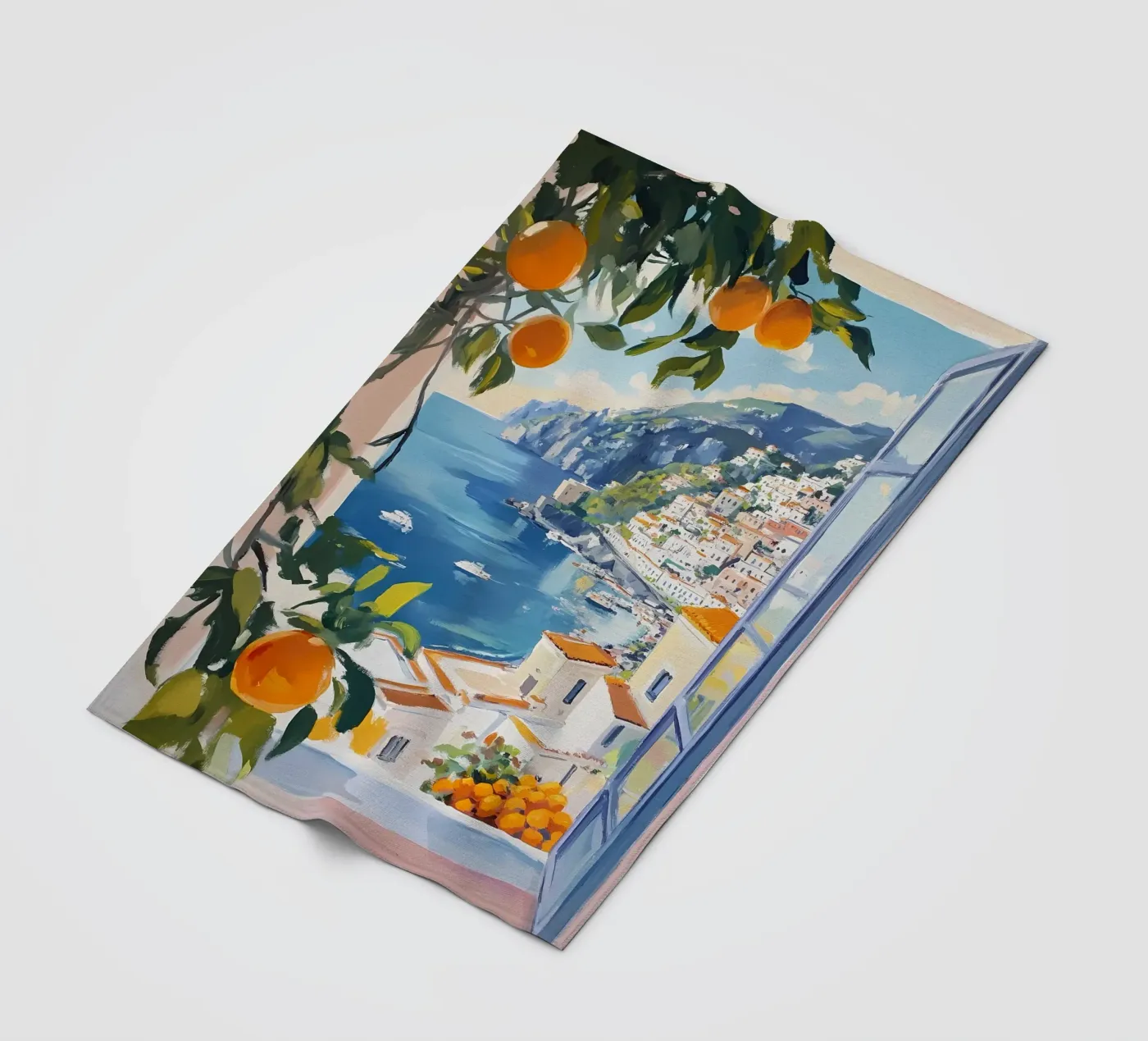 Open Window plaid polaire de IamHomeStudio