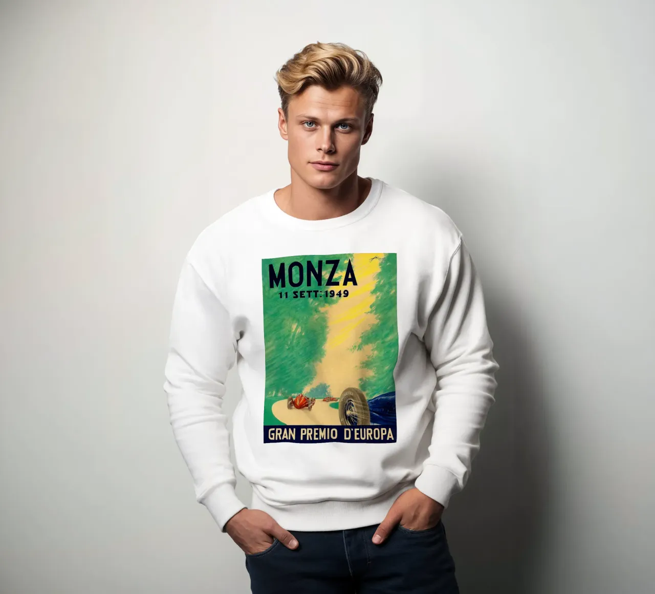 Monza Grand Prix felpa da Attaboy Dsgn