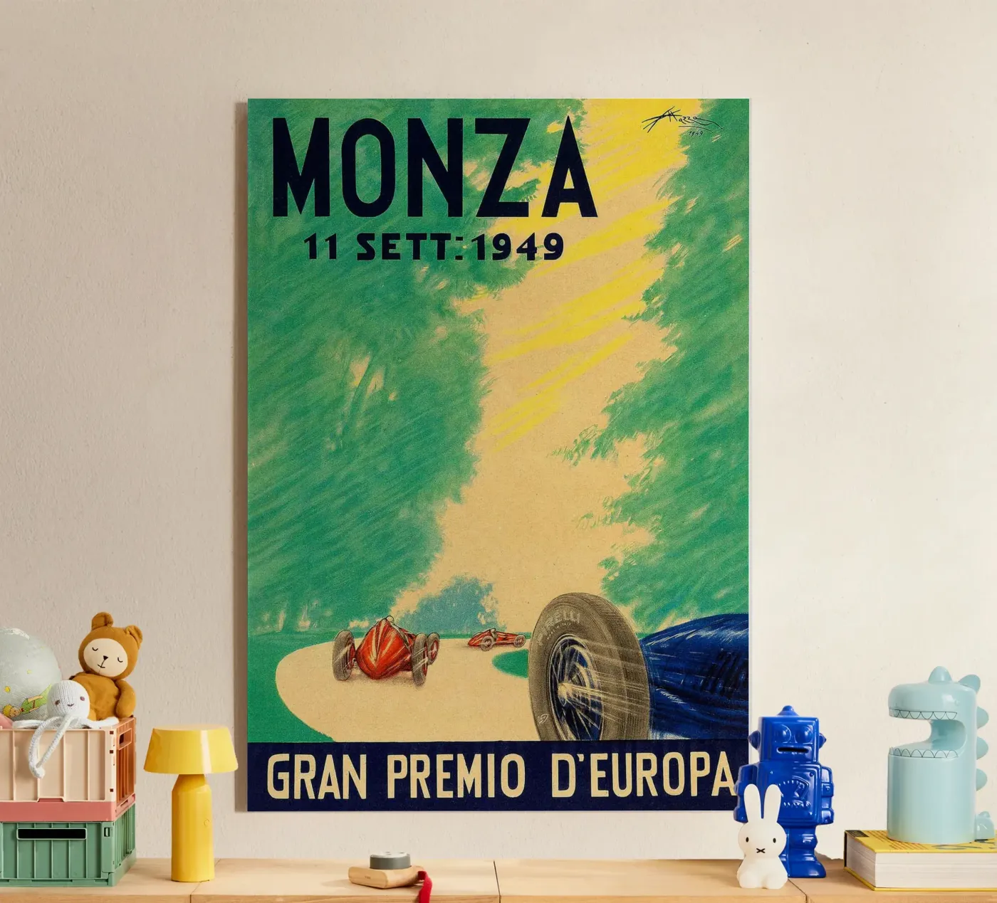 Monza Grand Prix plexiglass da Attaboy Dsgn