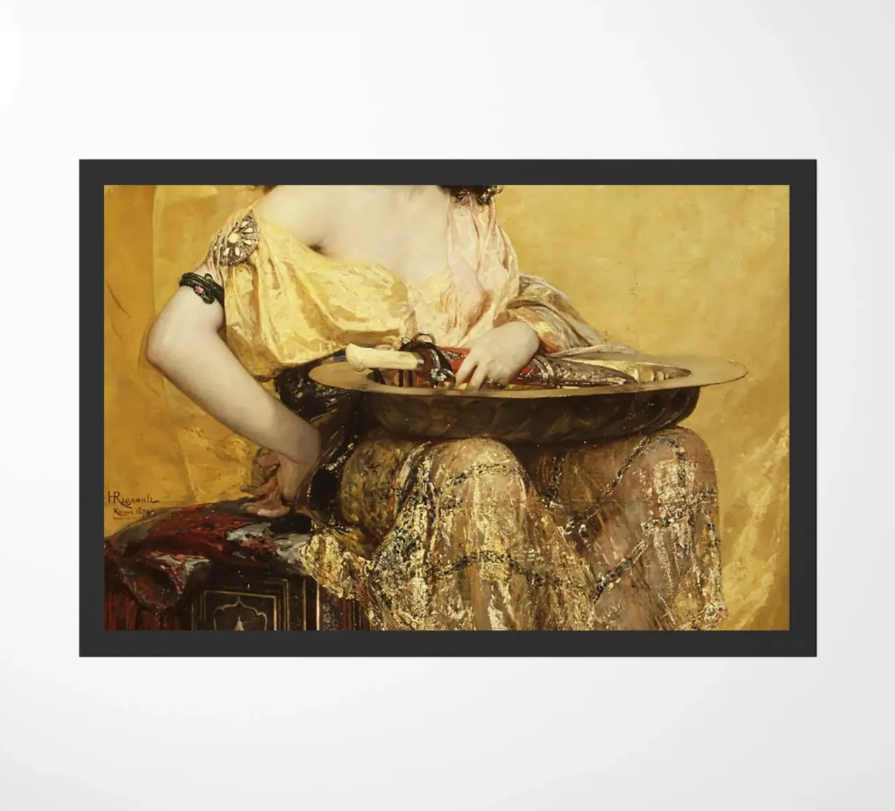 Salomé di Henri Regnault (1870) zerbino da Venus Art