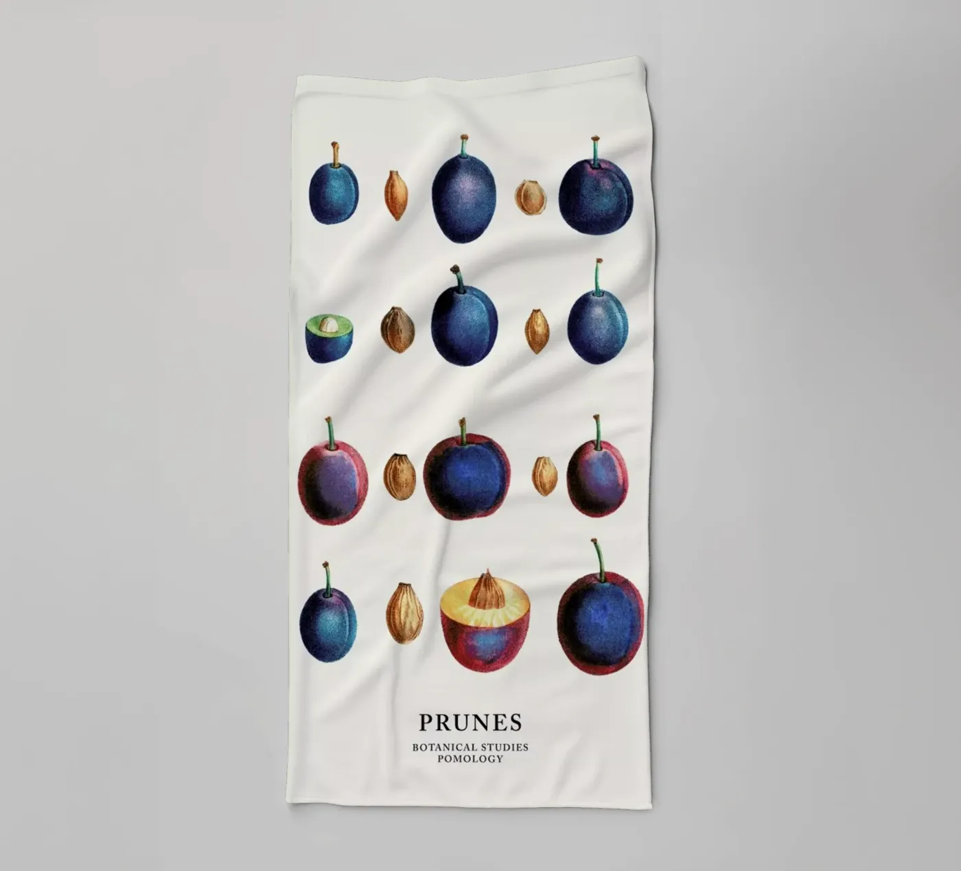 Prunes badhanddoek van Flora & Fauna