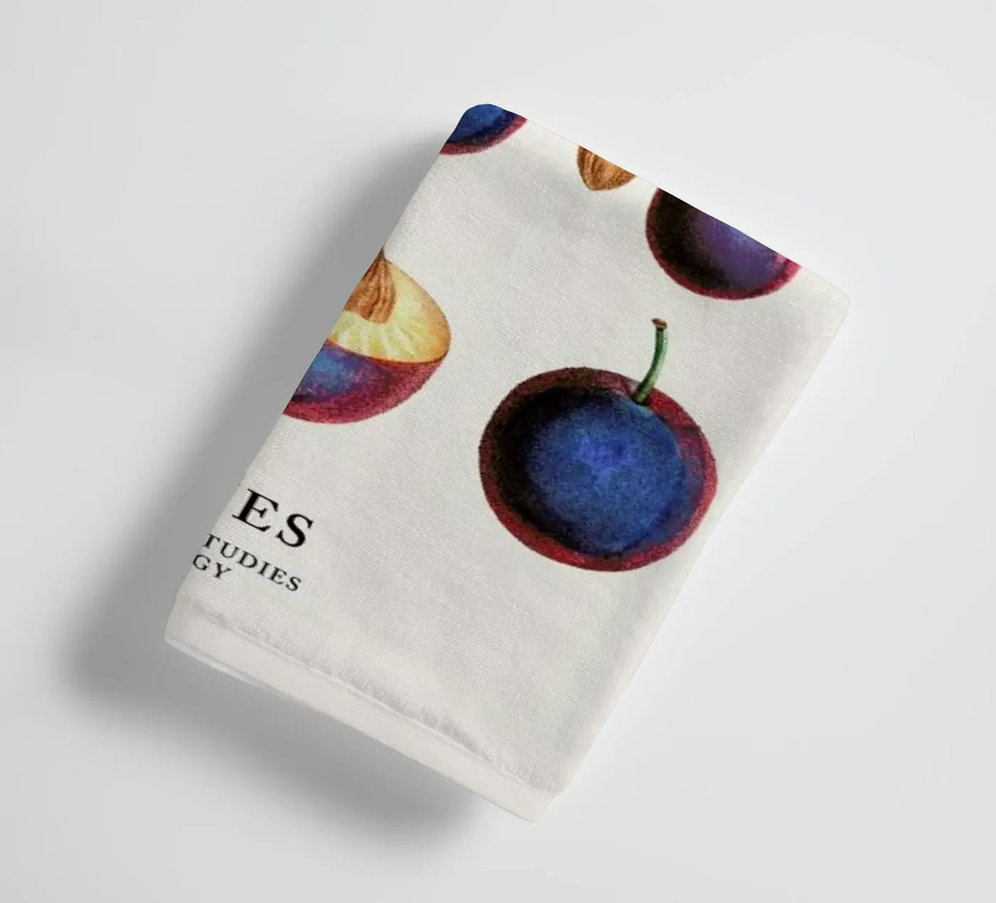 Prunes badhanddoek van Flora & Fauna