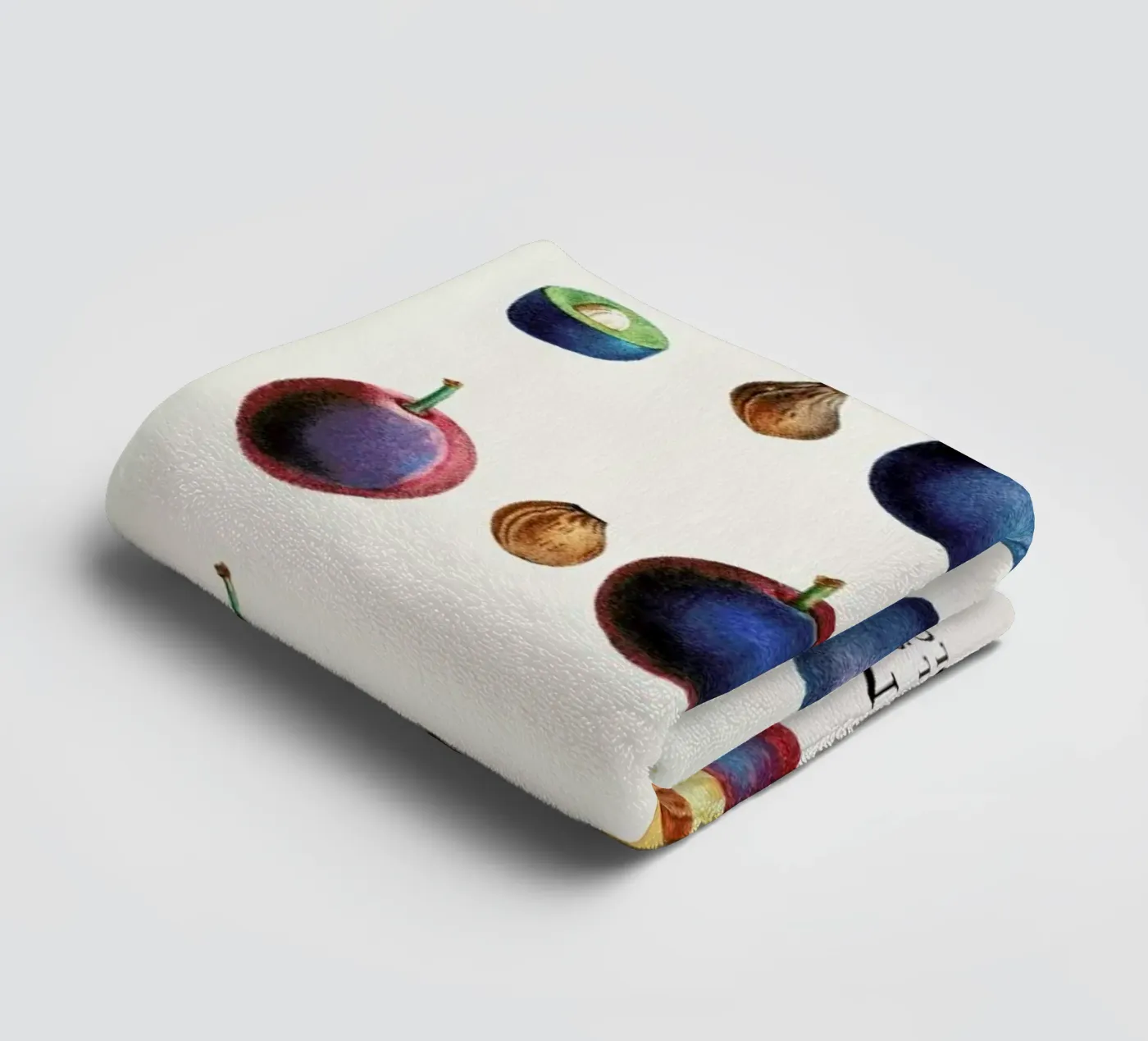 Prunes badhanddoek van Flora & Fauna
