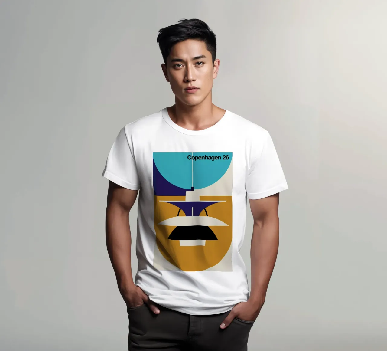 Copenhagen 26 t-shirt da Bo Lundberg