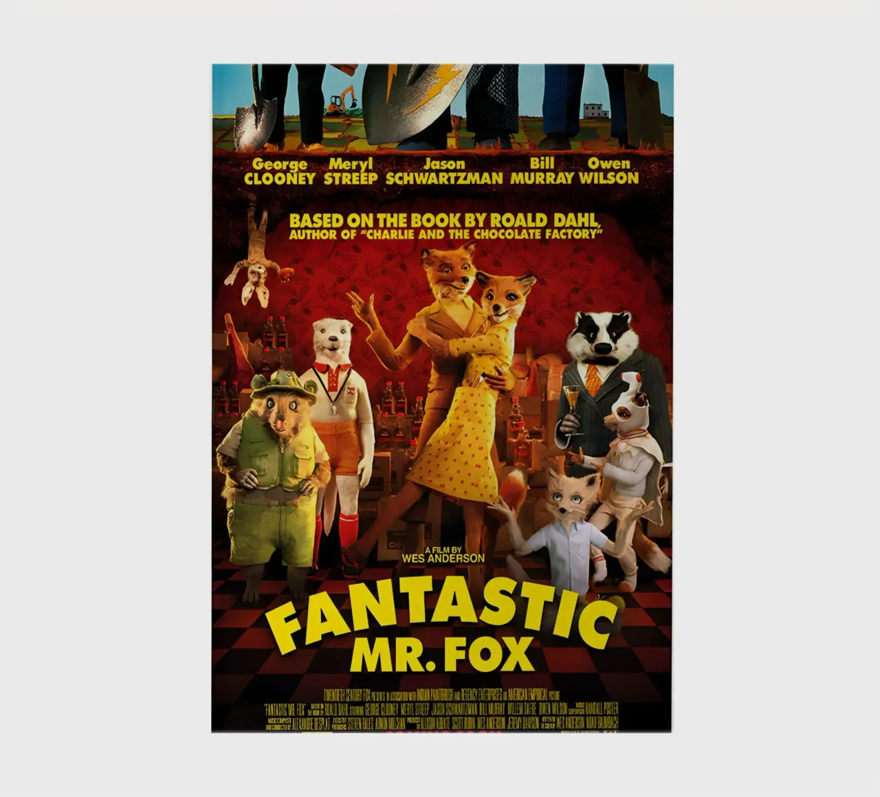 Fantastic Mr. Fox movie notebook by STAR CINEPLEX