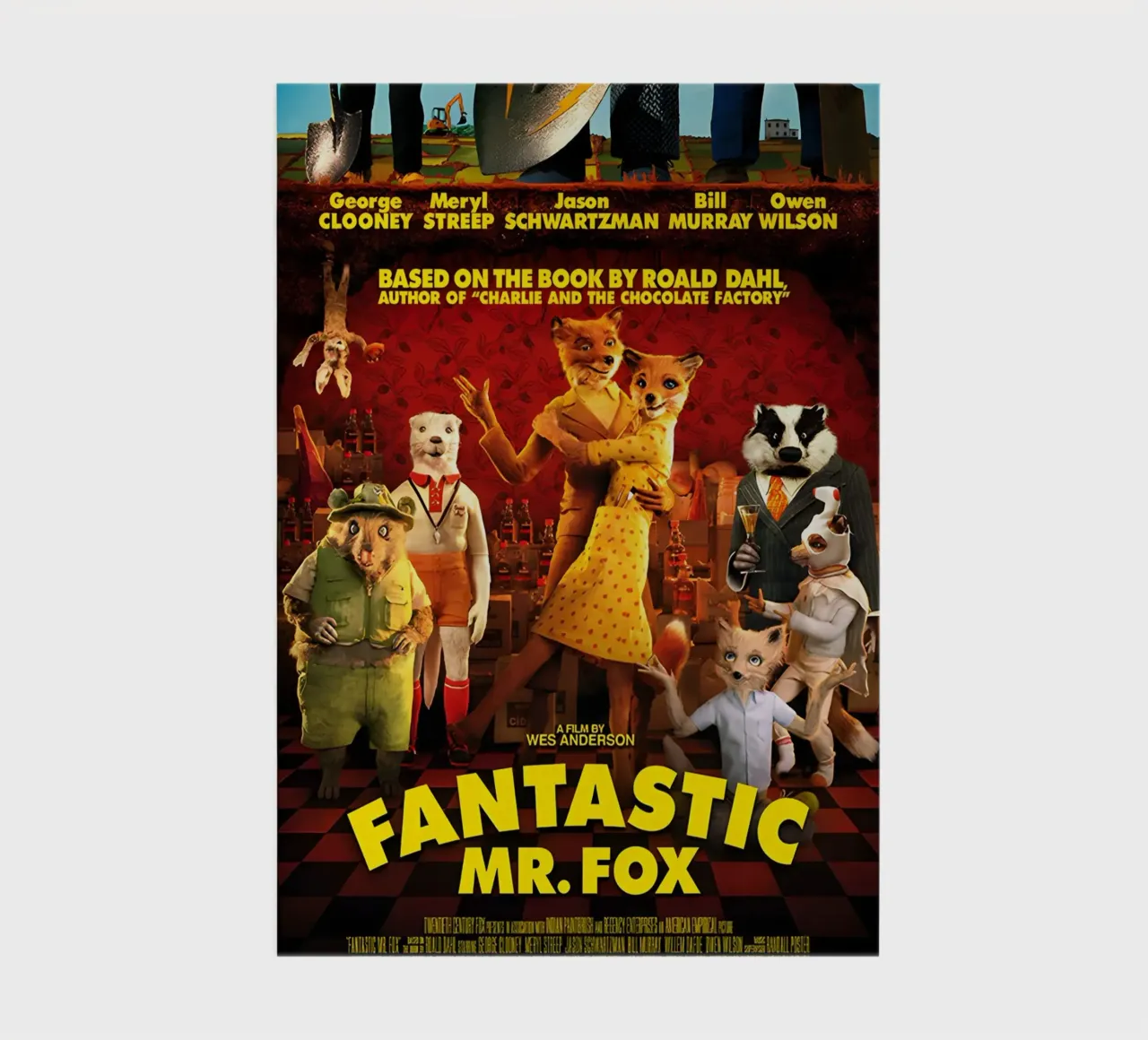 Fantastic Mr. Fox movie notebook by STAR CINEPLEX
