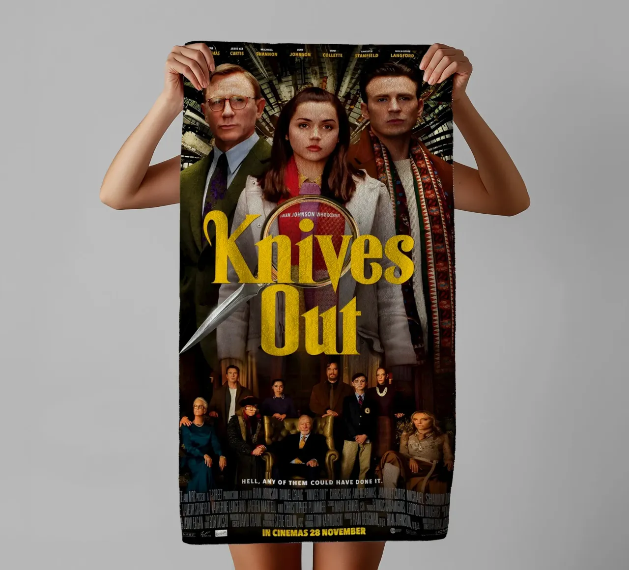 Knives Out The Movie towel by STAR CINEPLEX