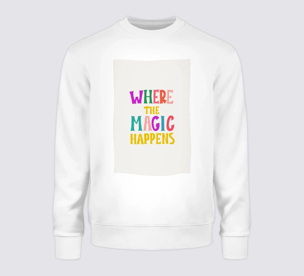 Where the magic happens II felpa da Pure