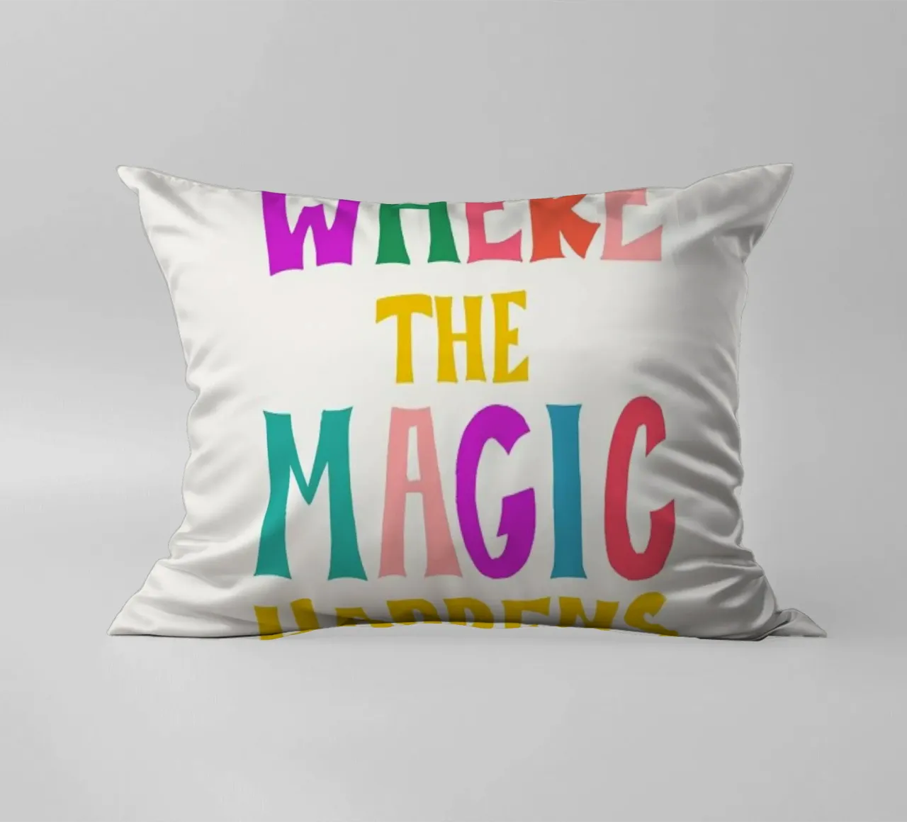 Where the magic happens II cuscino da Pure