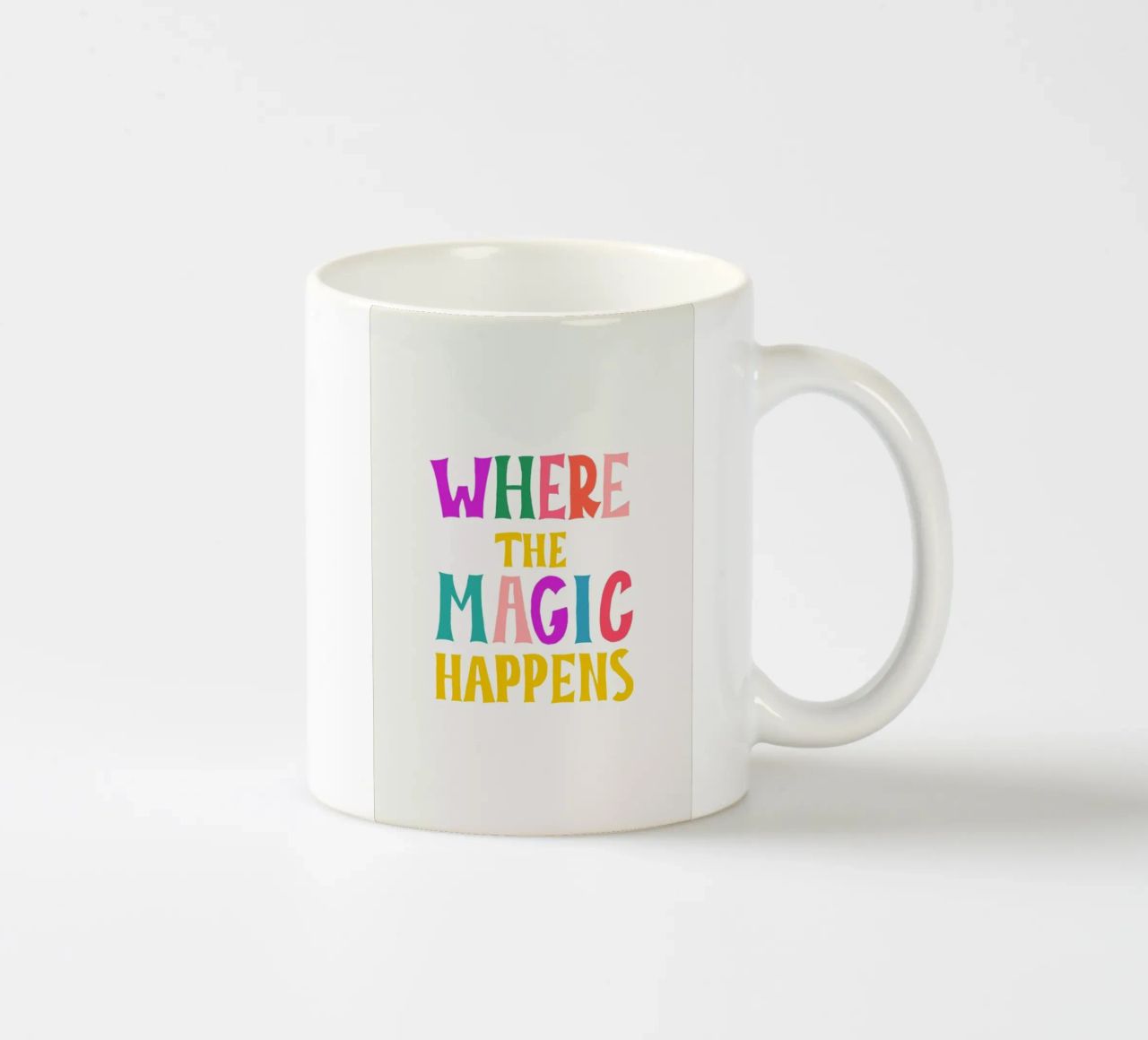 Where the magic happens II tazza in ceramica da Pure