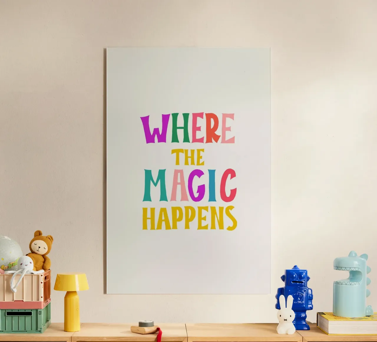 Where the magic happens II plexiglass da Pure