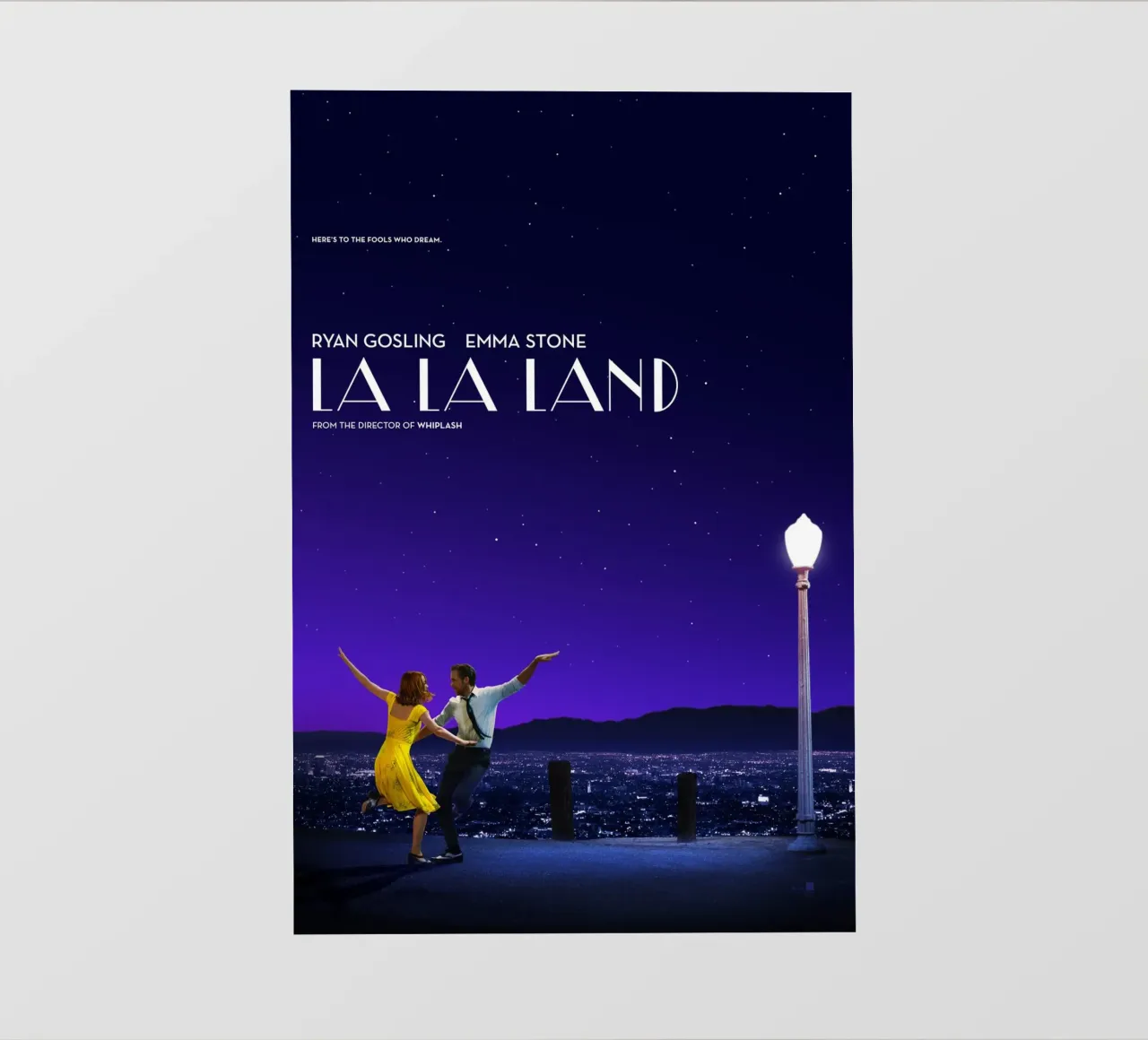 La La Land Movie pellicola backlit da STAR CINEPLEX