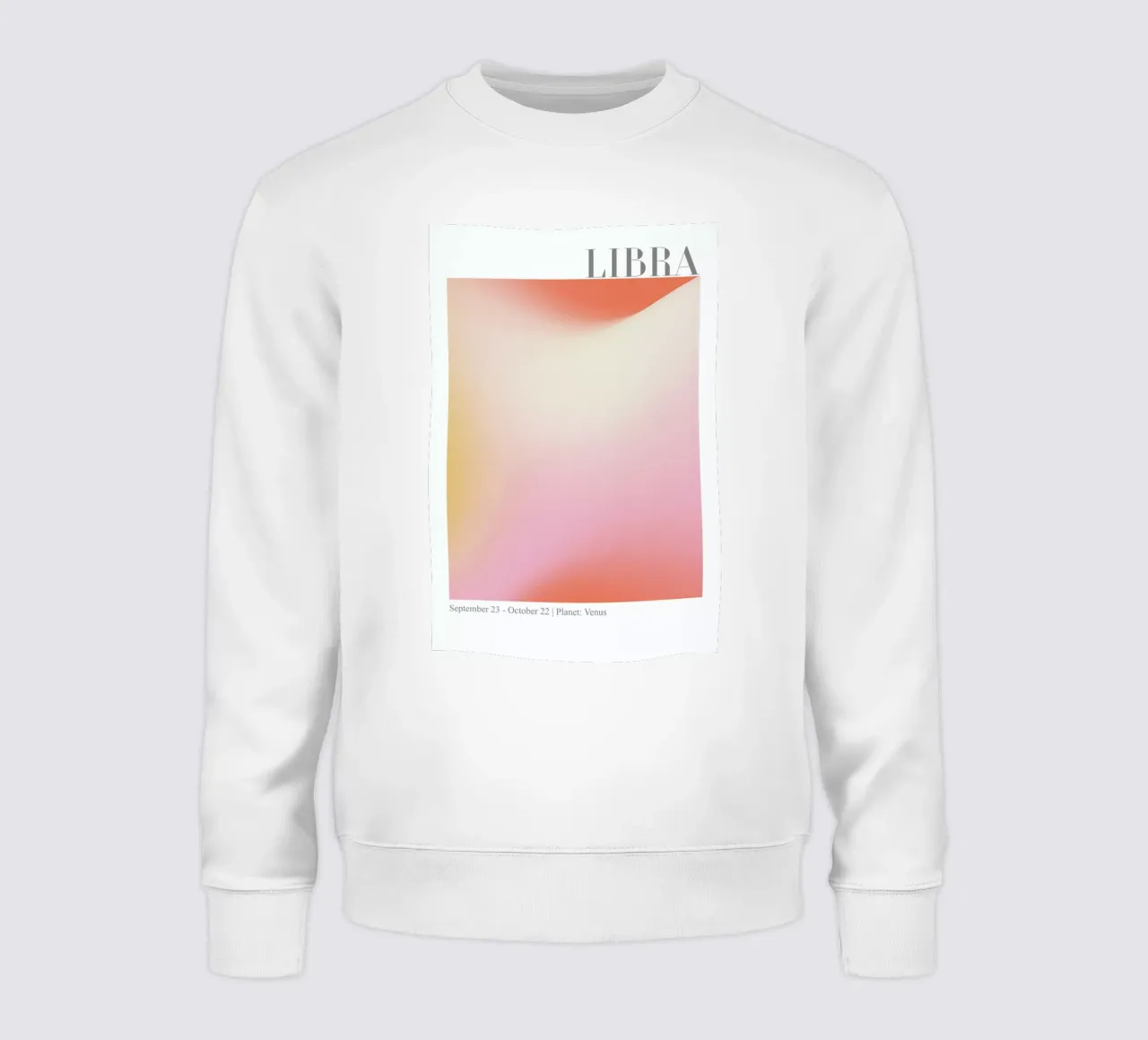 Libra Abstract Aura felpa da cafelab