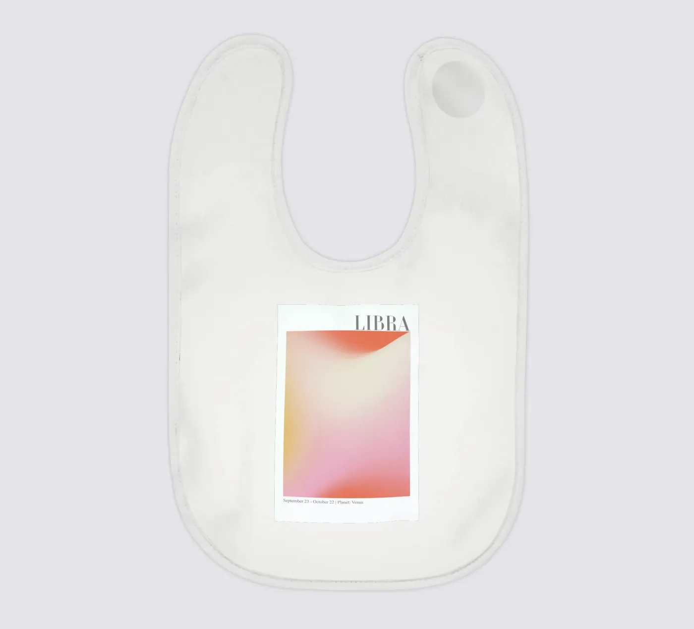 Libra Abstract Aura Babylätzchen von cafelab