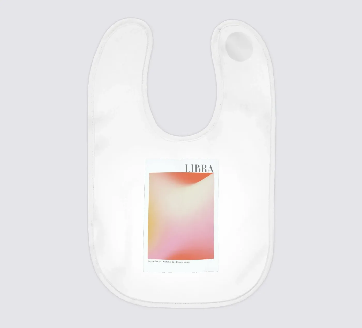 Libra Abstract Aura Babylätzchen von cafelab