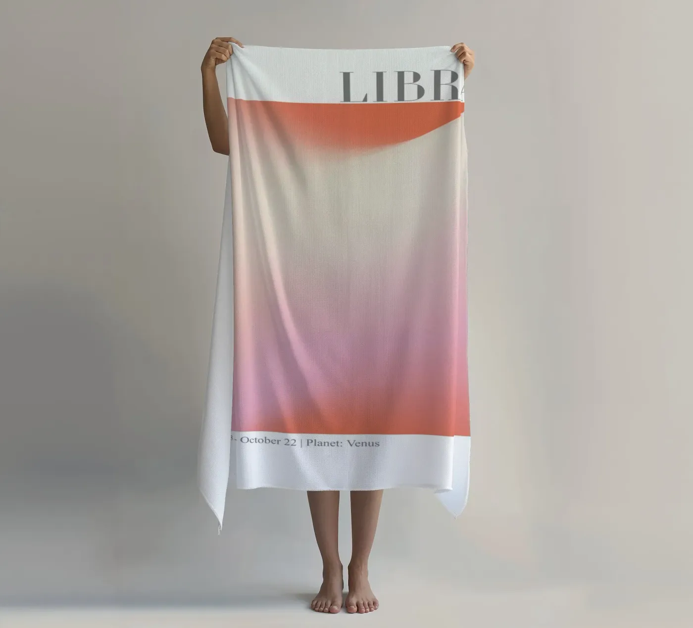 Libra Abstract Aura telo mare da cafelab