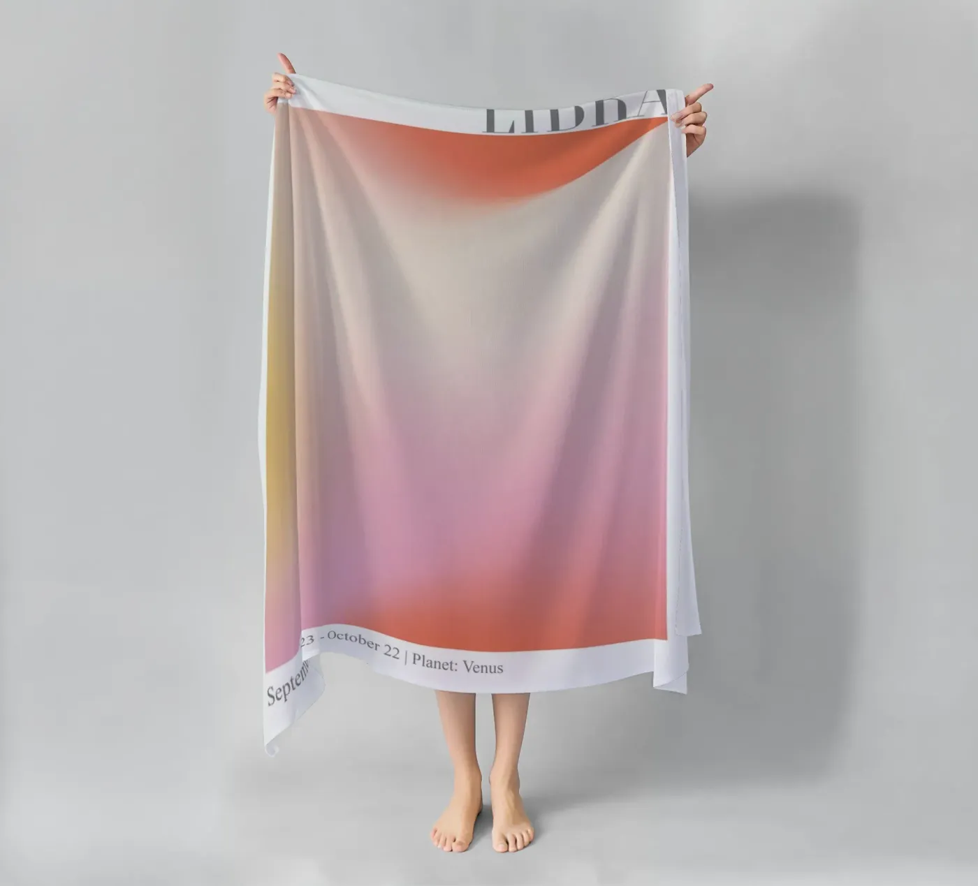 Libra Abstract Aura telo mare da cafelab