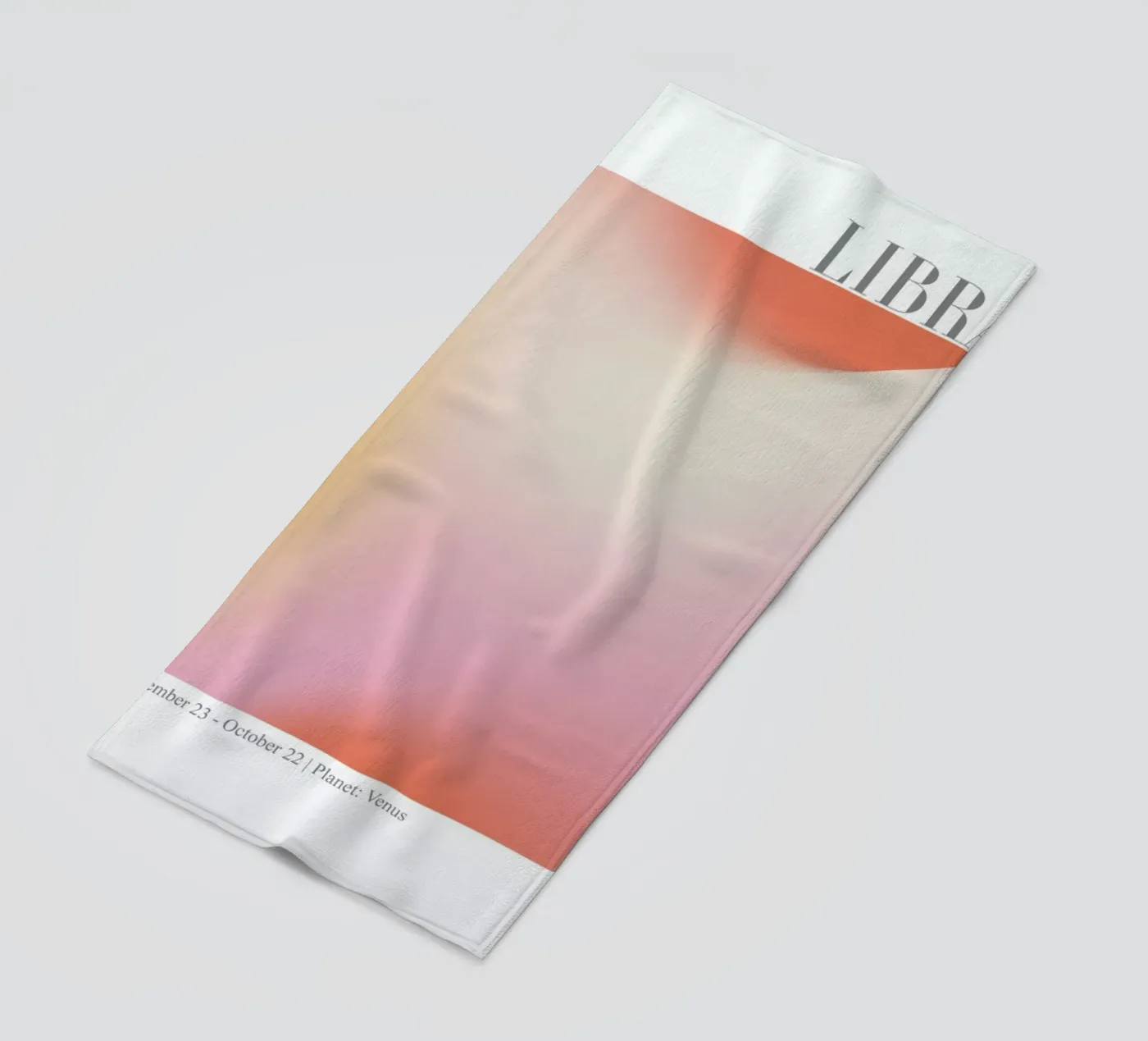 Libra Abstract Aura telo mare da cafelab