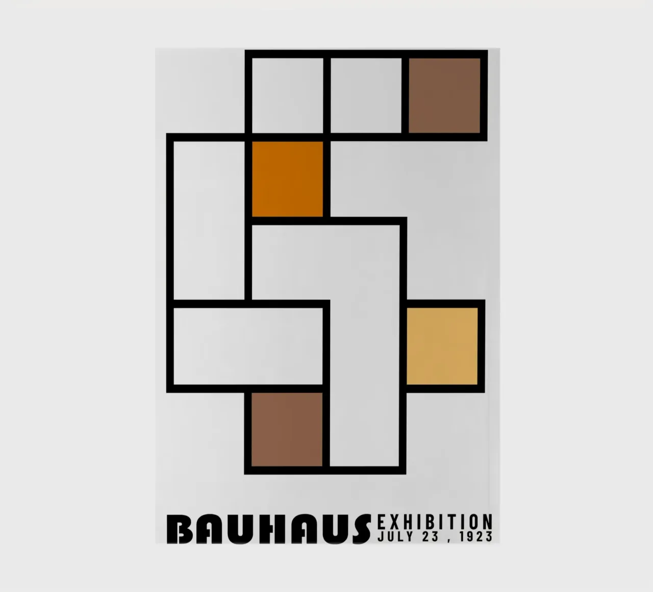Composizione modulare - Mostra Bauhaus 1923 diario da Casa Calm