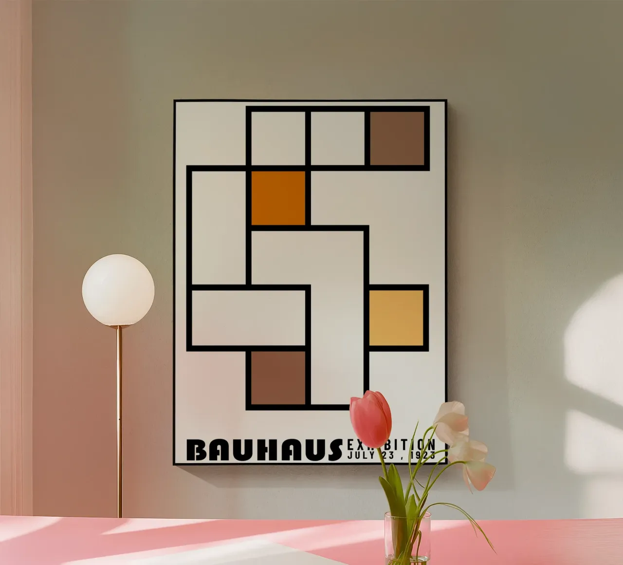 Composizione modulare - Mostra Bauhaus 1923 plexiglass da Casa Calm