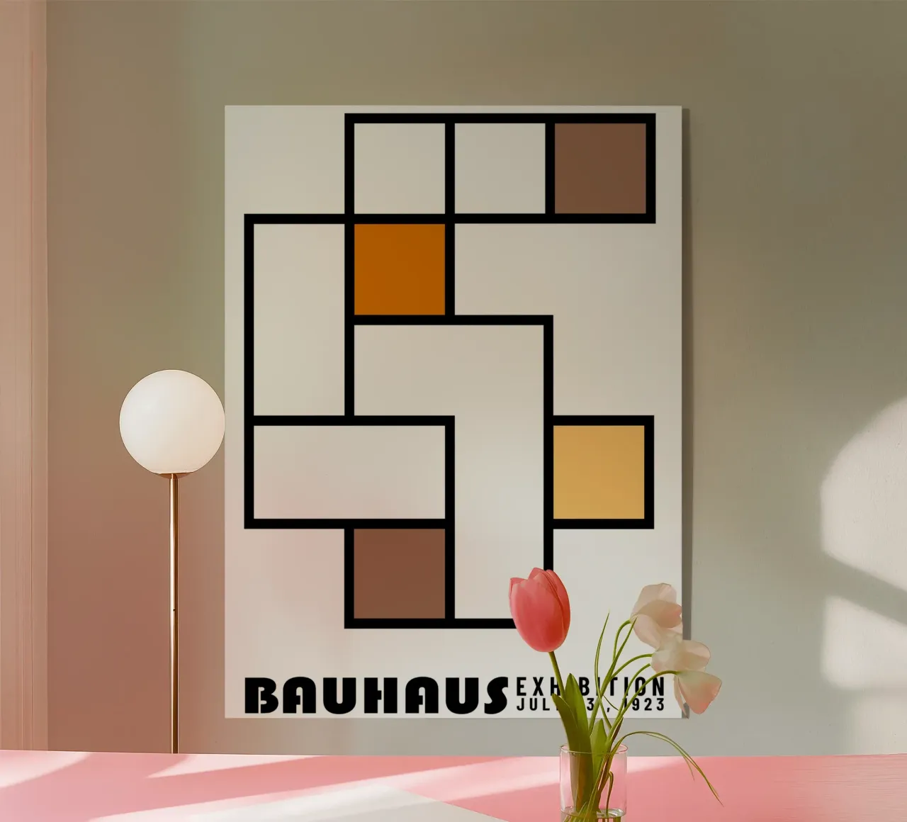 Composizione modulare - Mostra Bauhaus 1923 plexiglass da Casa Calm