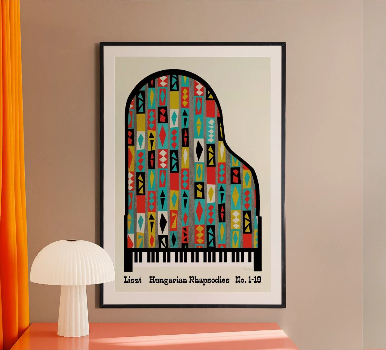 Liszt - Hungarian Rhapsodies Poster von Prelude Posters