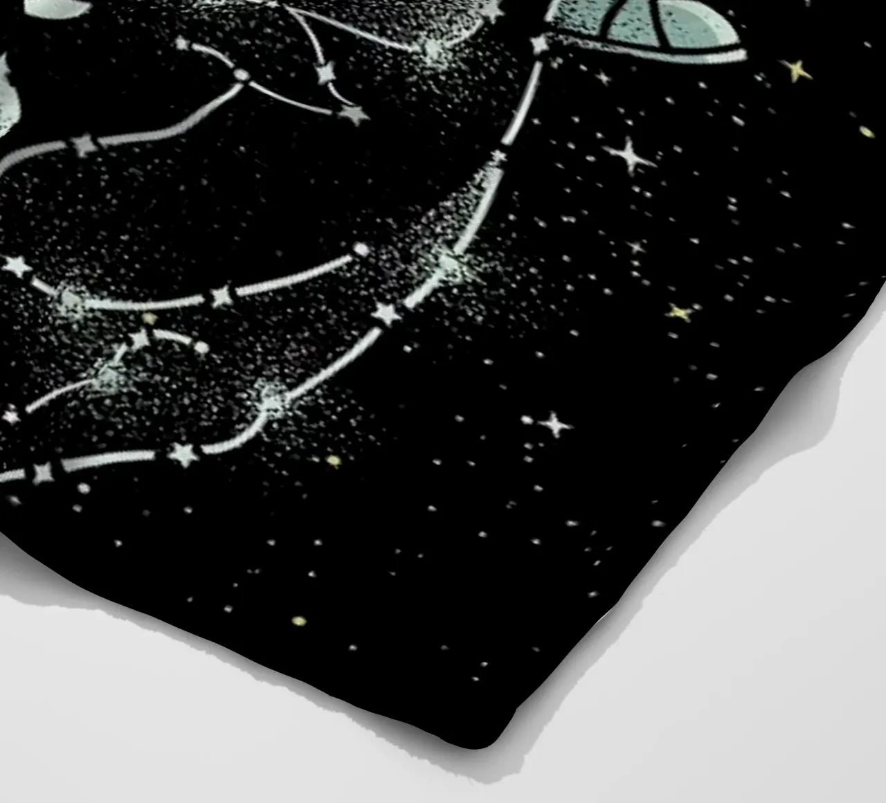 Astronaut Space Cowboy coperta in pile da Tobe Fonseca