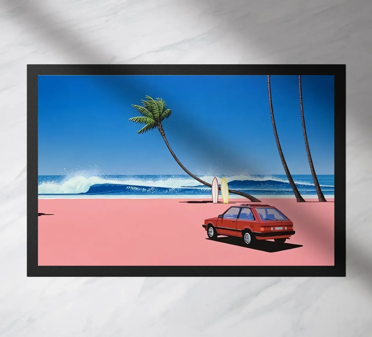 Hiroshi Nagai Auto rossa semplice zerbino da Giox Store Legendary
