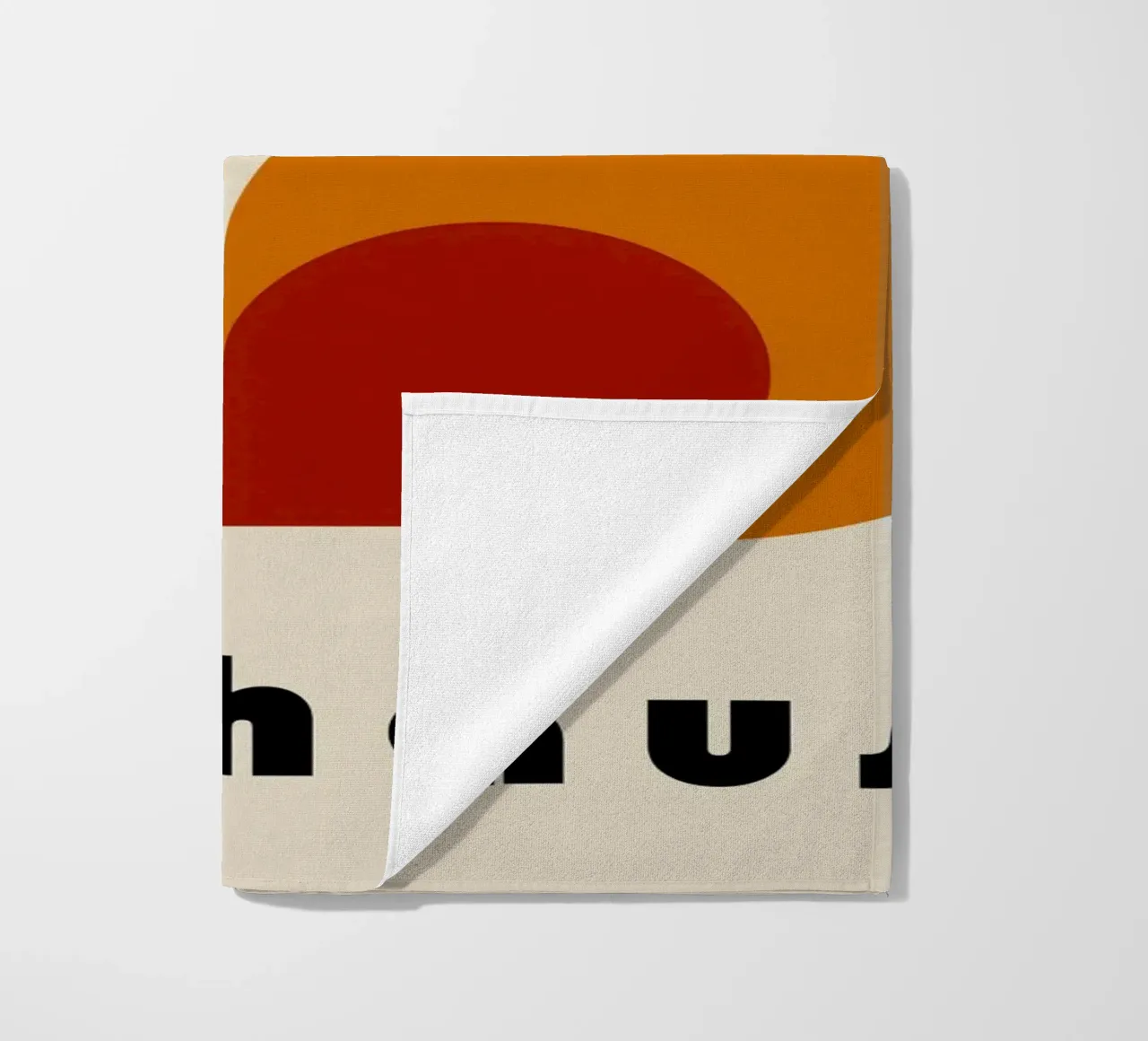 Poster Bauhaus - Composizione geometrica retrò telo mare da Casa Calm