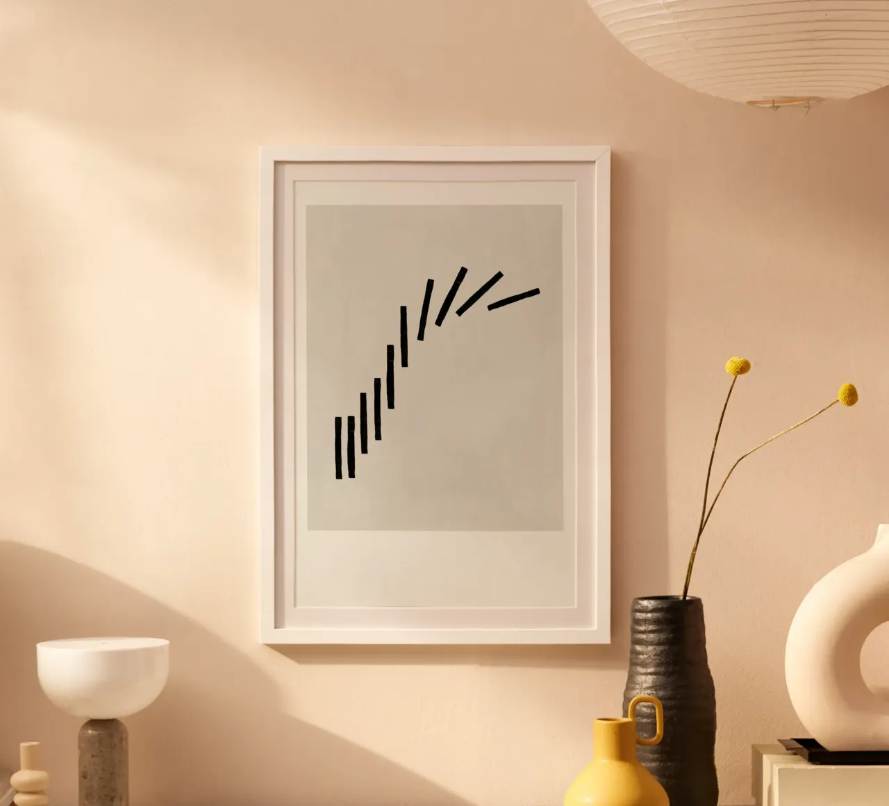 Sticks poster con telaio in legno da typealive