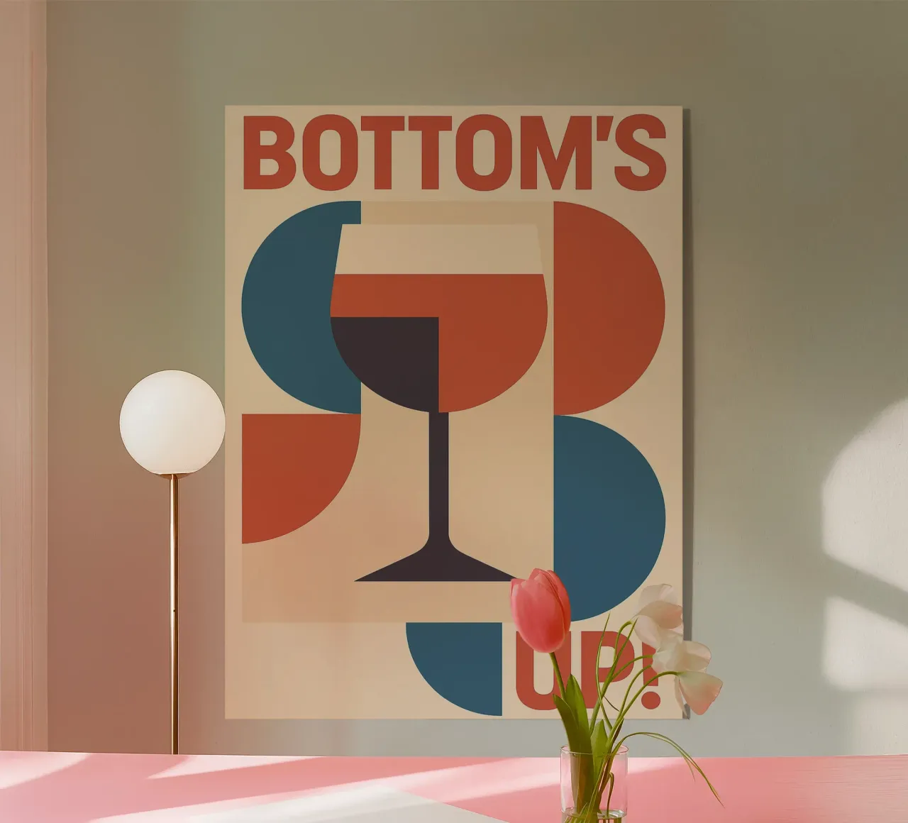 Bottom’s Up! plexiglass da michi