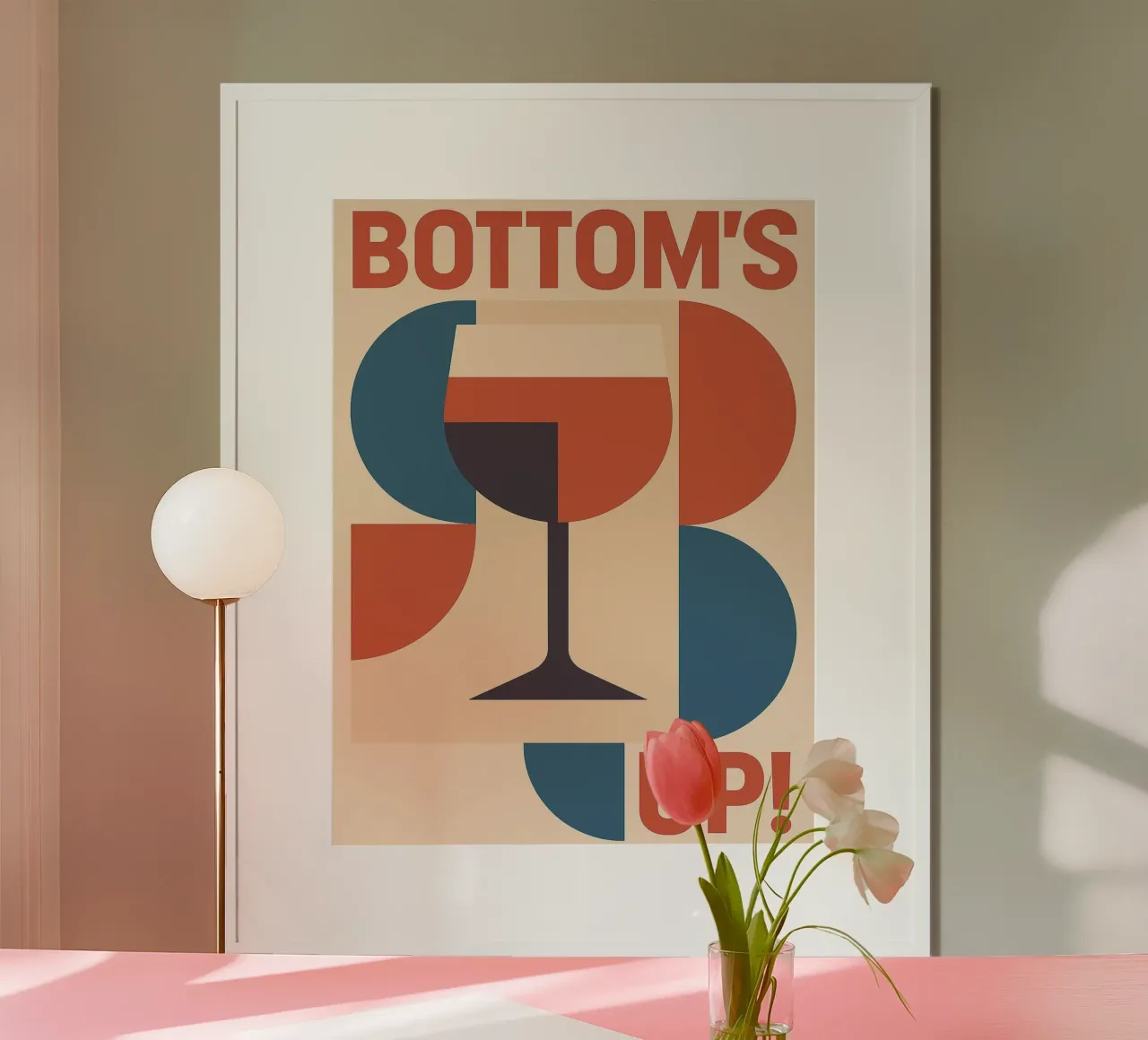 Bottom’s Up! poster by michi