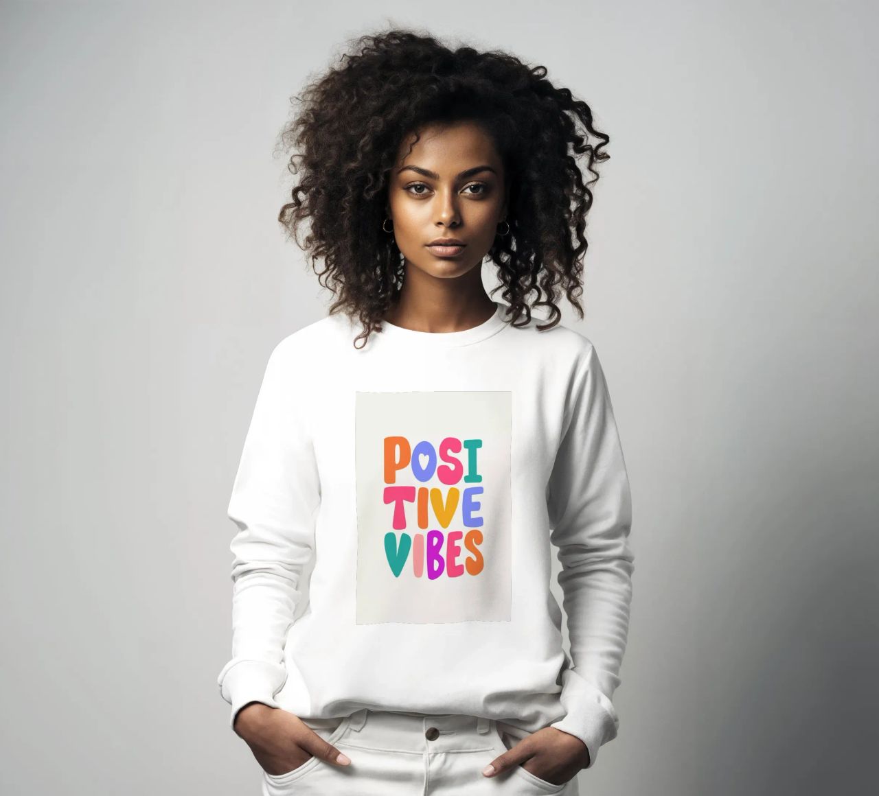 Positive Vibes II sweat de Pure