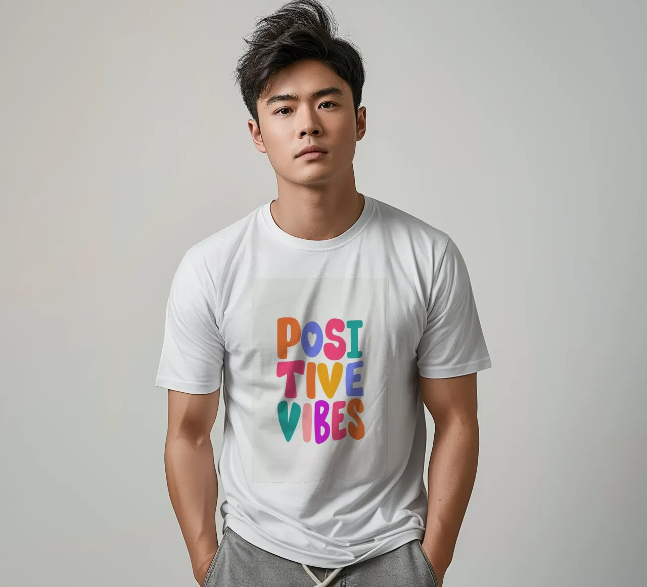 Positive Vibes II t-shirt da Pure