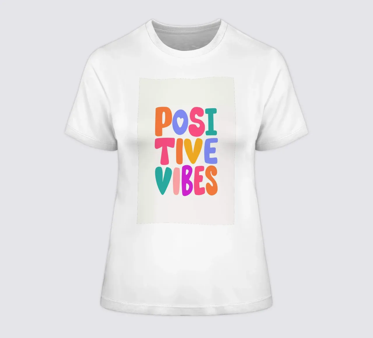 Positive Vibes II t-shirt da donna da Pure