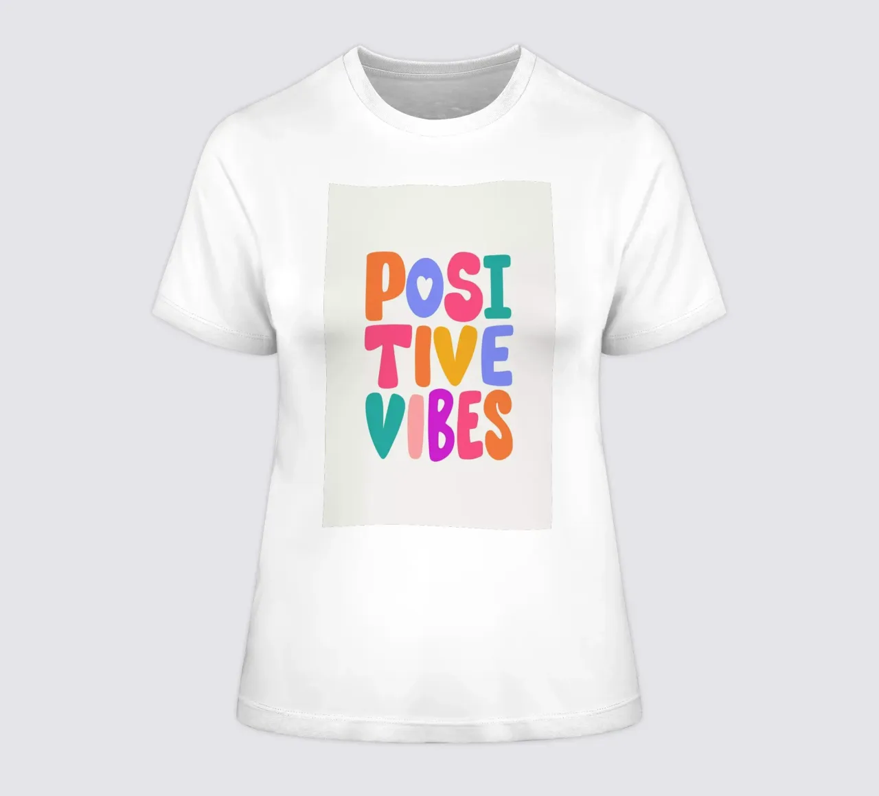 Positive Vibes II t-shirt da donna da Pure